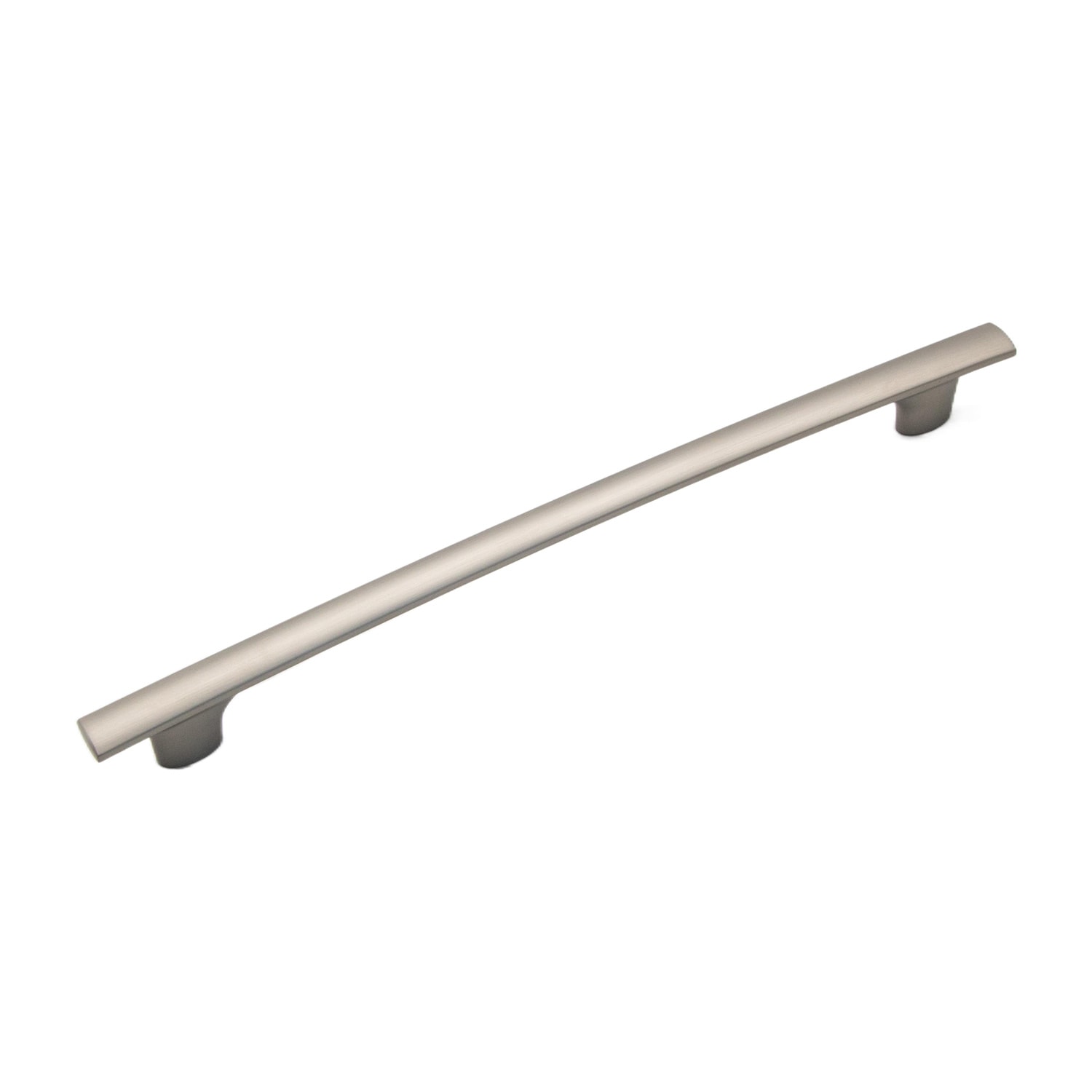 Hickory Hardware Heritage Designs Swell 8-13/16-in , 224mm Center to Center Satin Nickel Rectangular Bar Drawer Pull #R080353SNX