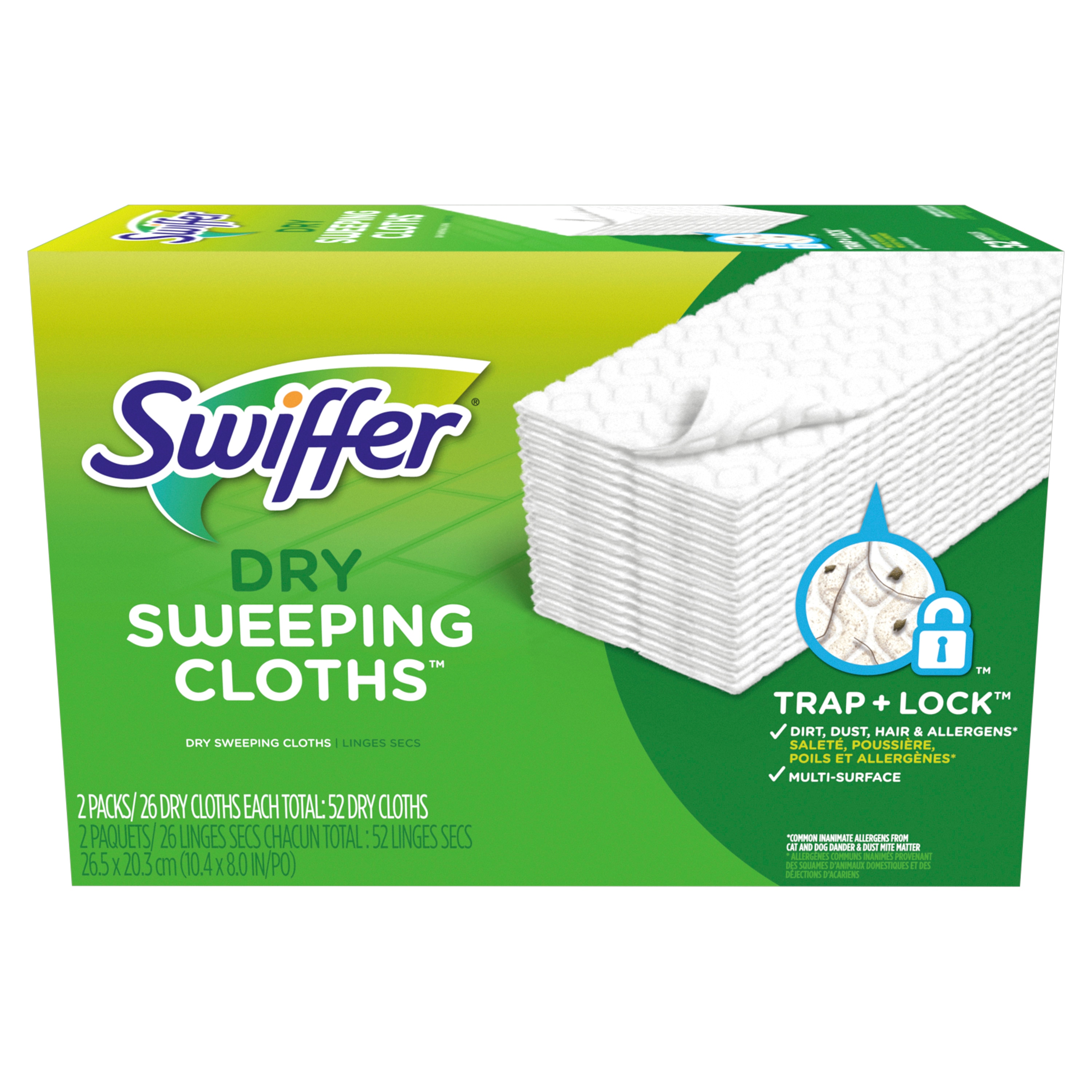 Swiffer Sweeper Heavy Duty Dry Sweeping Pad Refill, Unscented, 32 Count. 