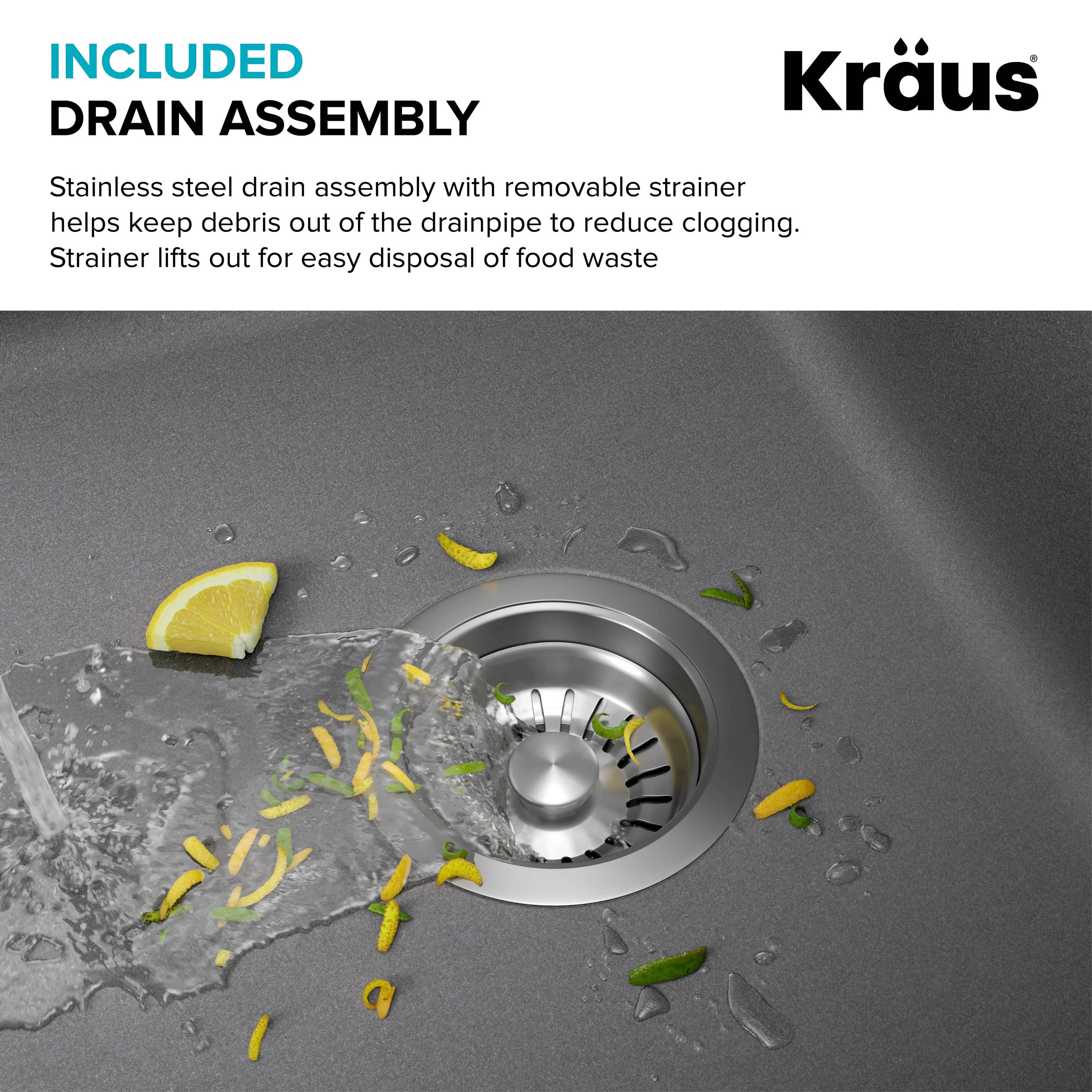Kraus KGD-50GREY Kitchen-Sinks - View #12