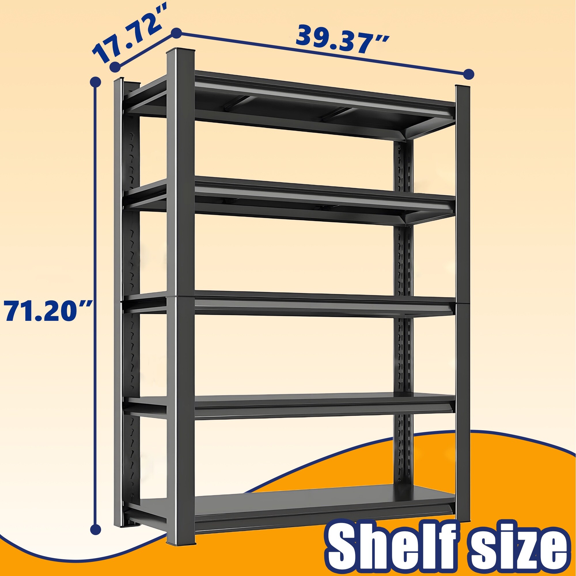 Vorene S-Q1J79PF6KT0S Free-Standing-Shelving - View #3