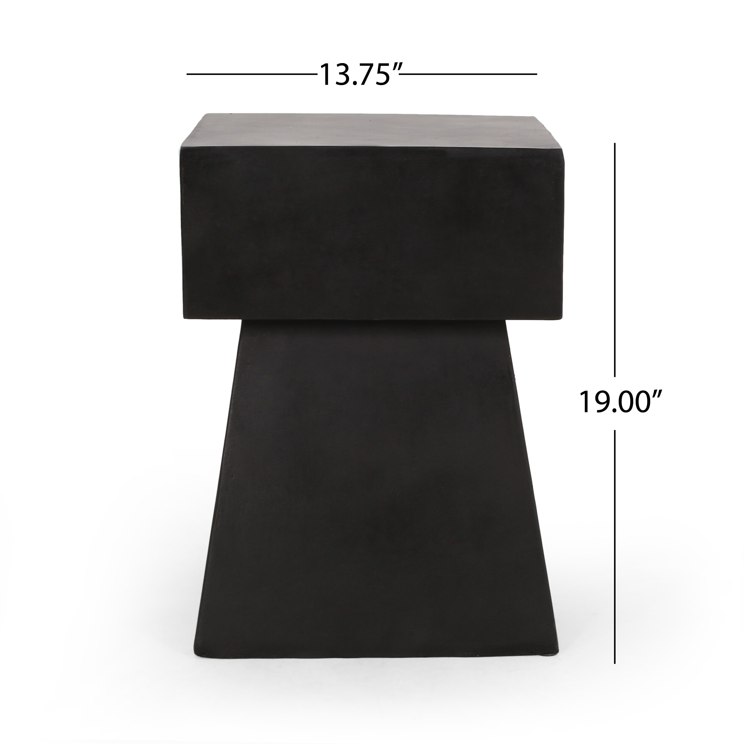 AHIOU HOME ZAAHG-67585.00BLKGS Garden-Stools - View #8