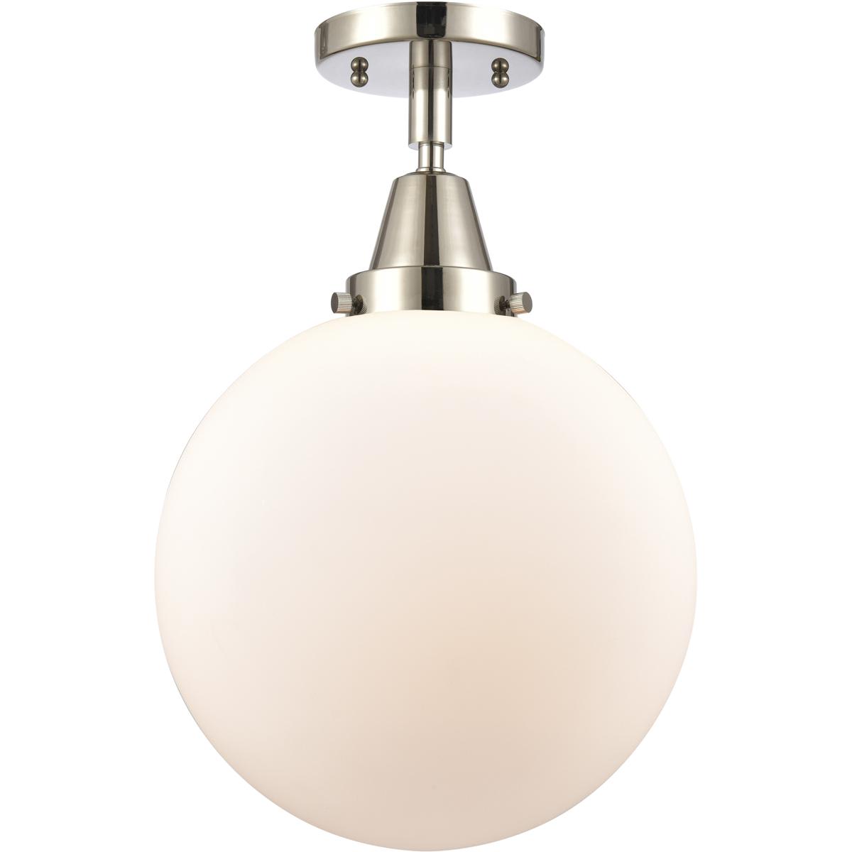 Innovations Lighting 2134961 447-1C-PN-G201-10-LED Downtown Urban Beacon Flush Mount