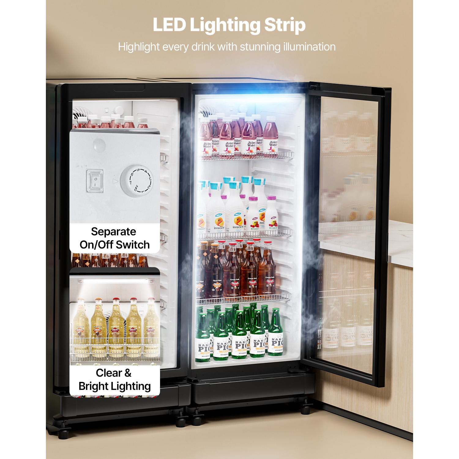 VEVOR SCDMBLMBXBDD06595V1 Commercial-Refrigerators - View #5