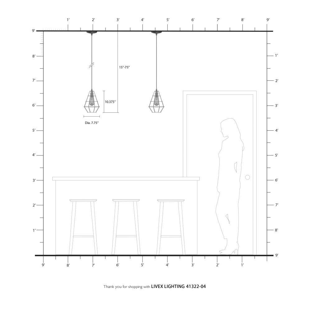 Livex Lighting 41322-04 Pendant-Lights - View #14
