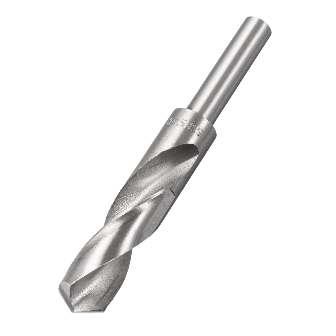 Unique Bargains Reduced Shank Drill Bit 20.5mm High Speed Steel HSS 4241 with 1/2 Inch Straight Shank #S26030300UX2082
