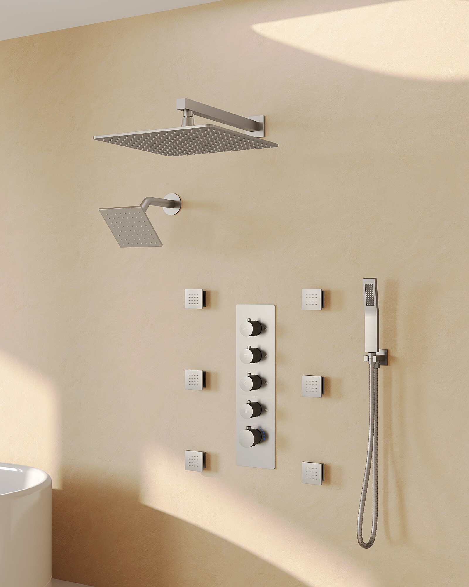 GRANDJOY SGF10GJ-64-BN16 Tub-Shower-Faucets - View #14