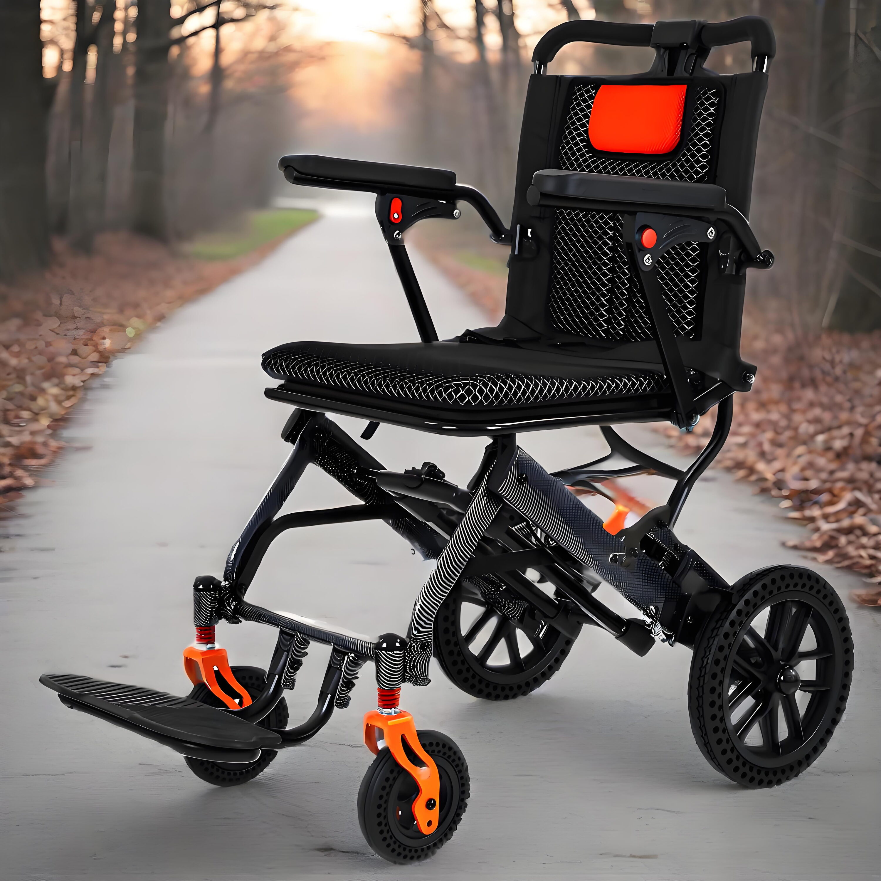 Kazeila Z1413-8-2-FWN009 Walkers-Wheelchairs-Rollators - View #2