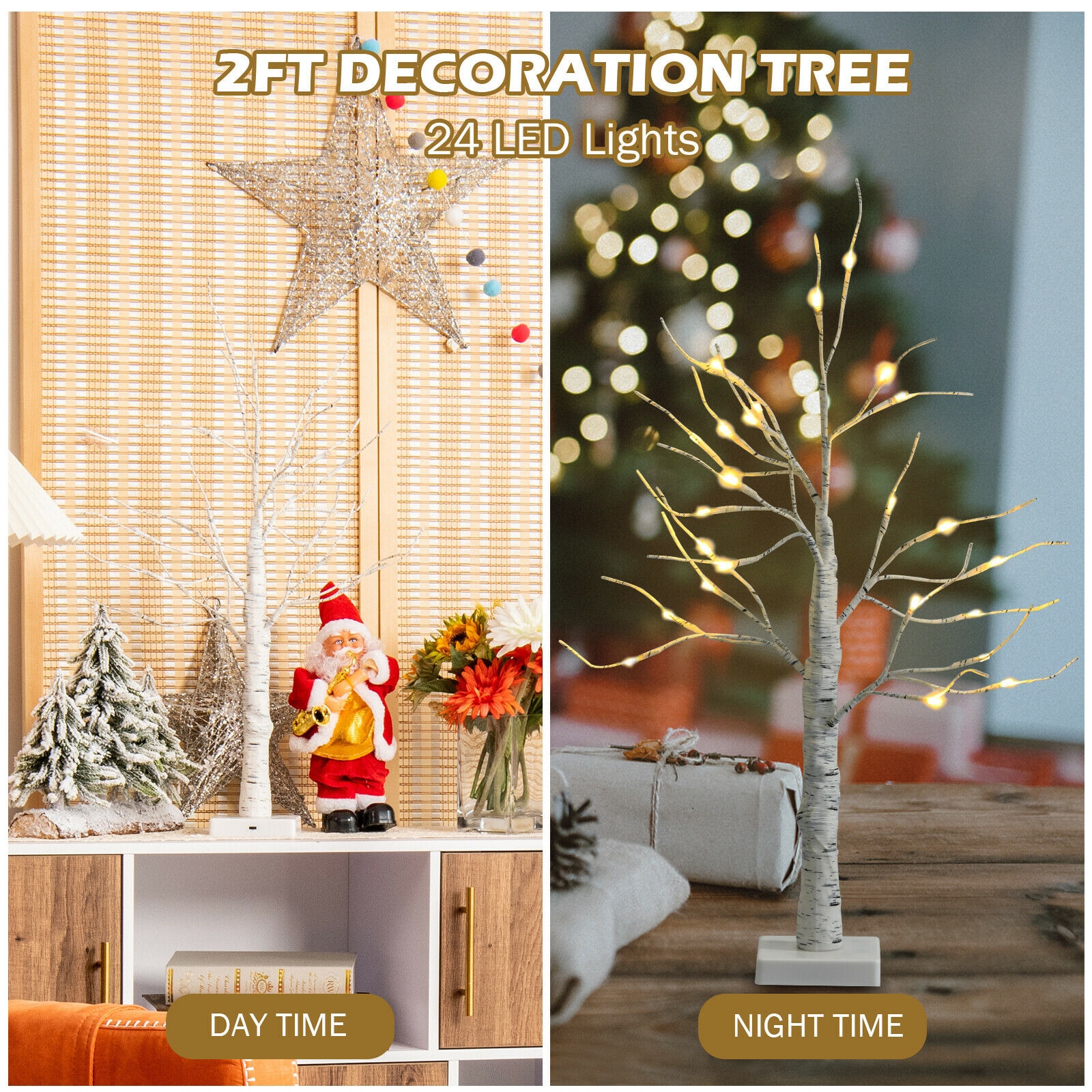 WELLFOR CM-HWY-22079 Table-Christmas-Decorations - View #10