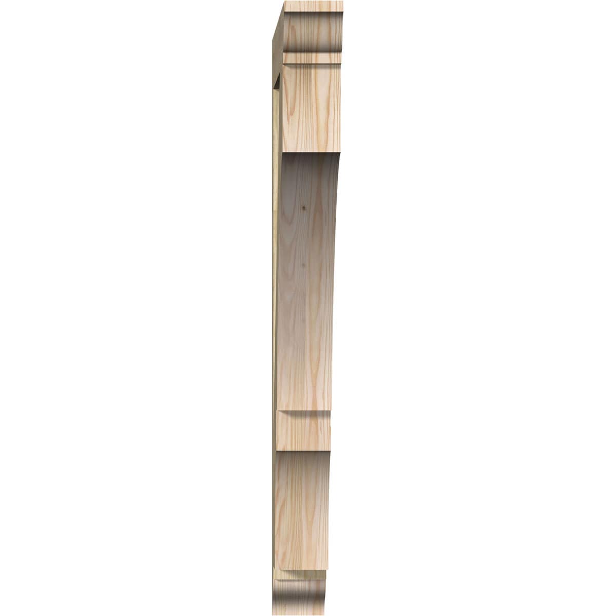 Ekena Millwork BKT04X32X44BOA01RDF Exterior-Brackets-Braces - View #2