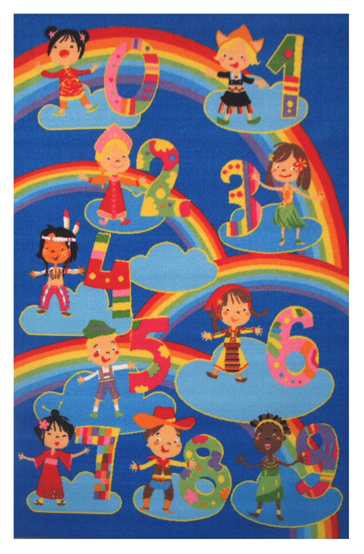 Fun Rugs FT-511 3958 Fun Time 3 X 4 (ft) Multi-color Indoor Area Rug