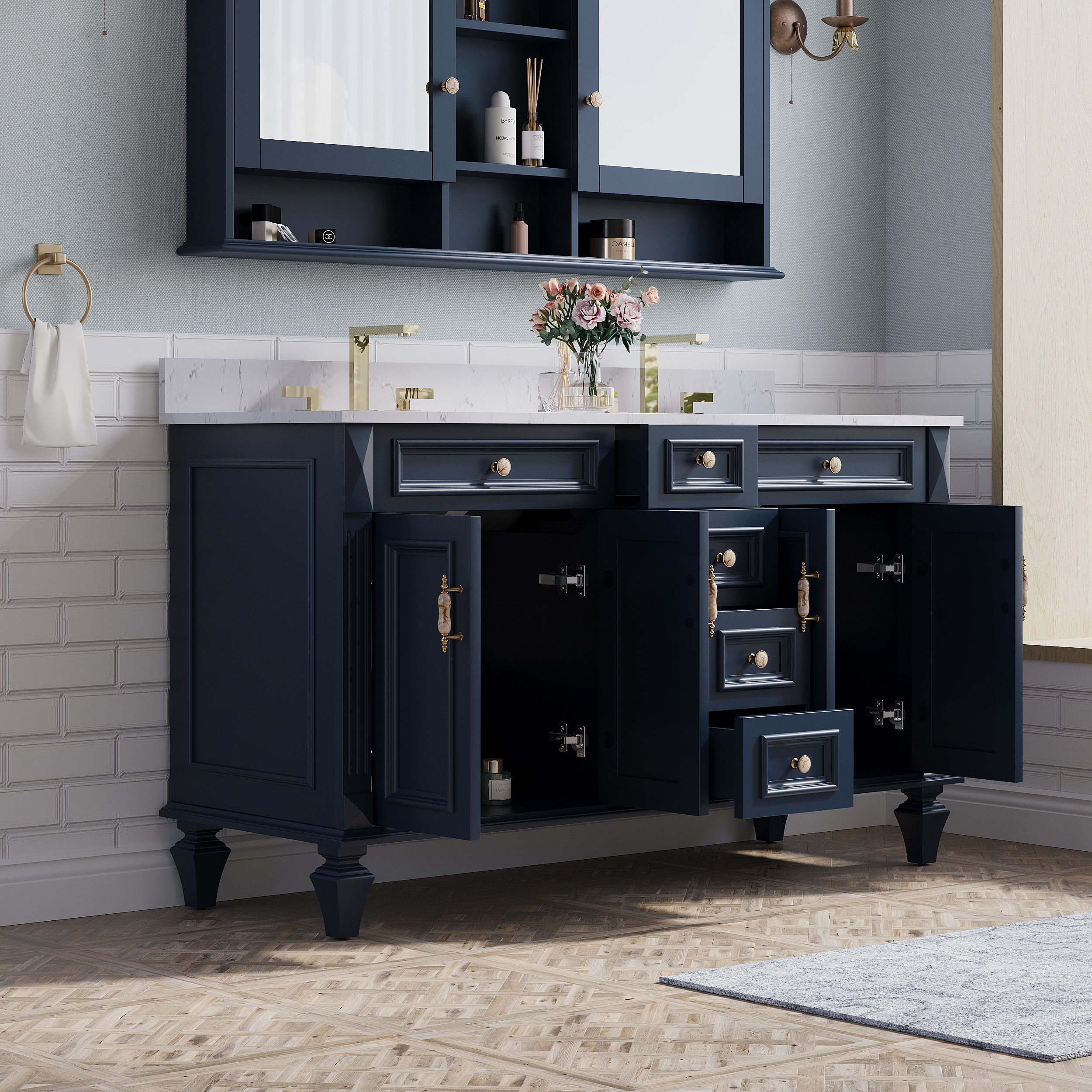 Forclover MF01-60NB Bath-Vanity-Combo - View #10