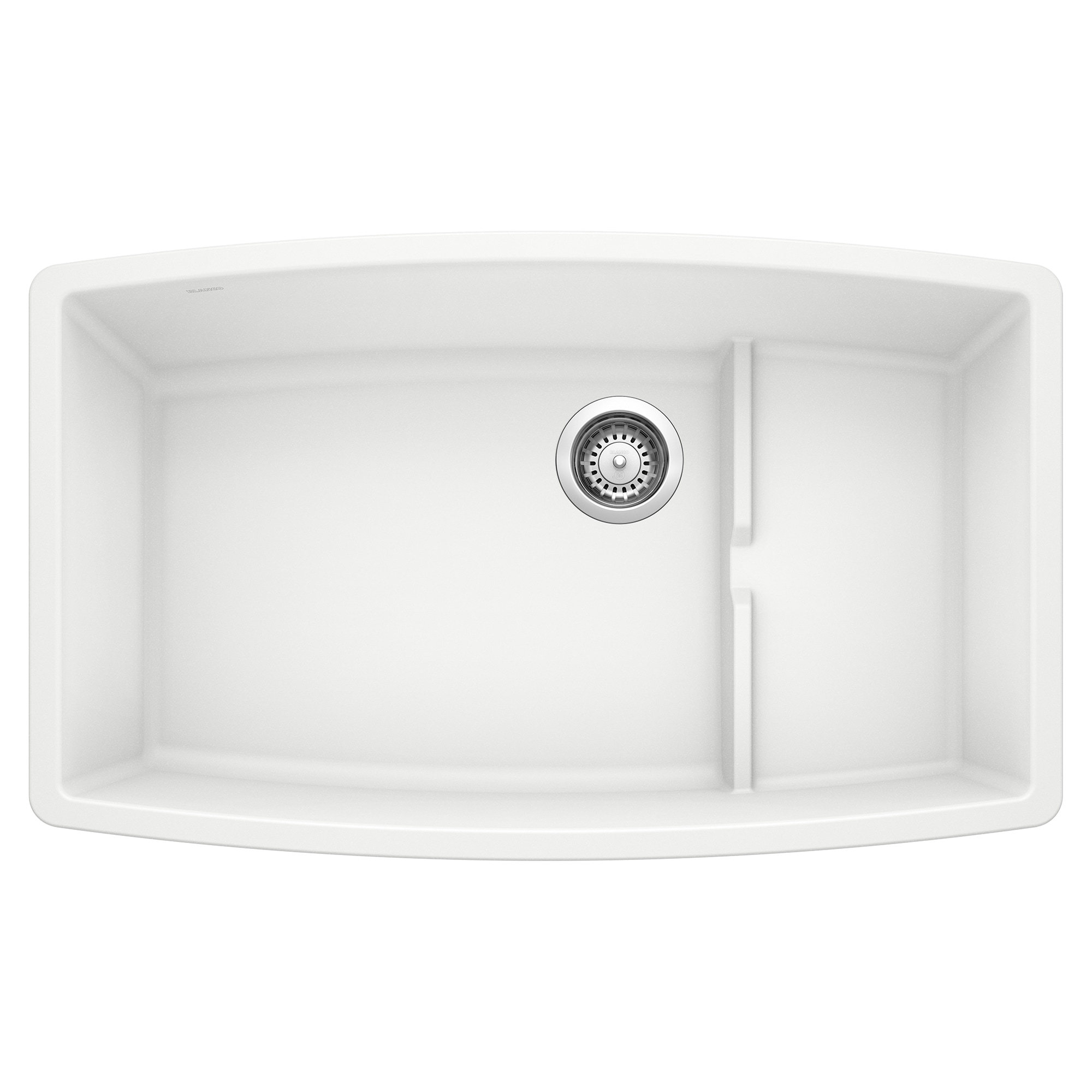 BLANCO 440066 Performa Cascade Silgranit Undermount 32-in x 19.5-in Granite Single bowl Kitchen Sink
