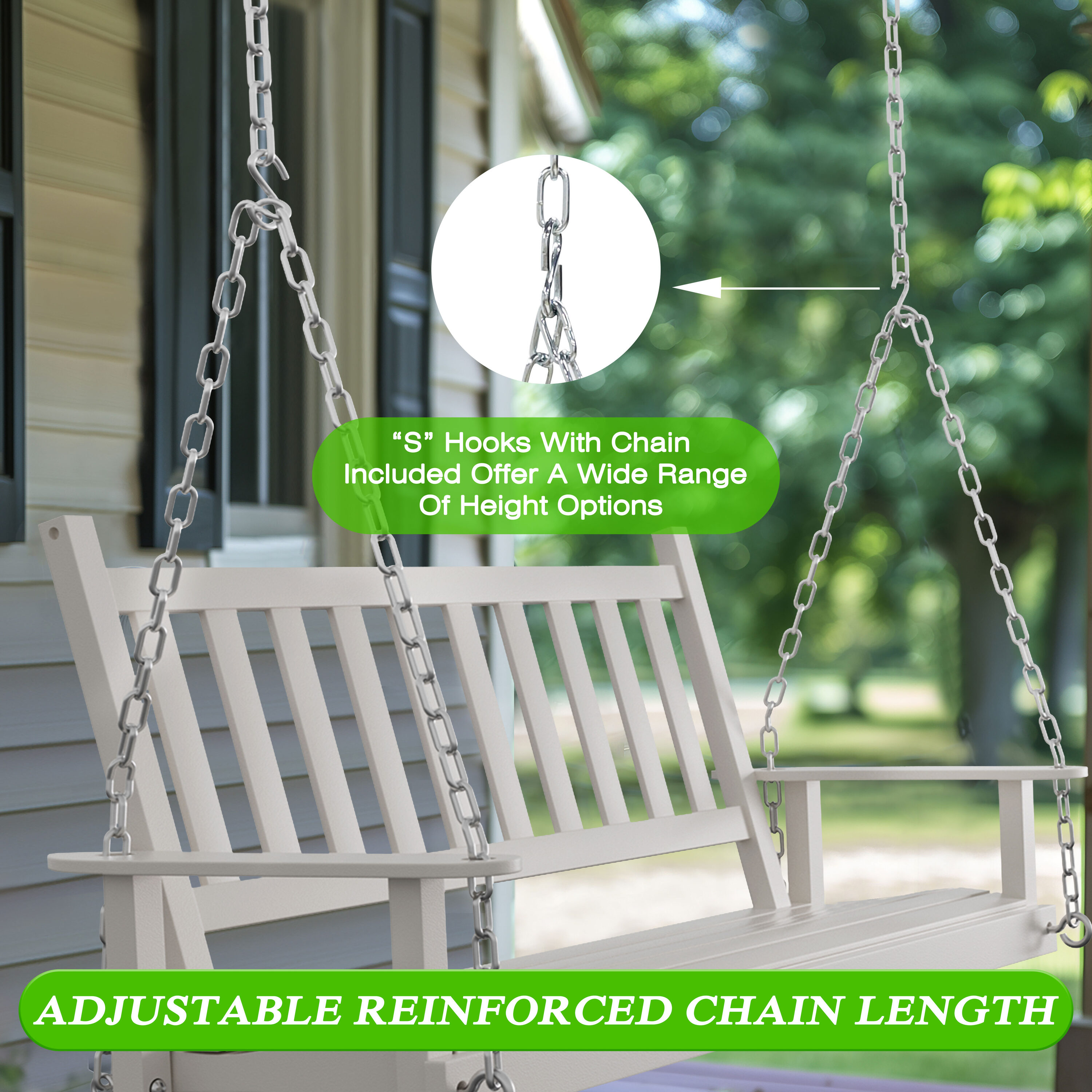 4FT Porch Swings Gliders at Lowes