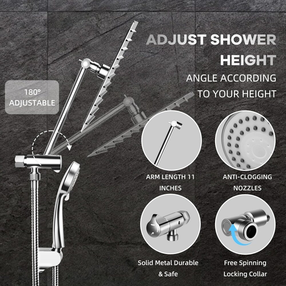 Garvee PAICE485 Showerhead-Bar-Panels - View #5