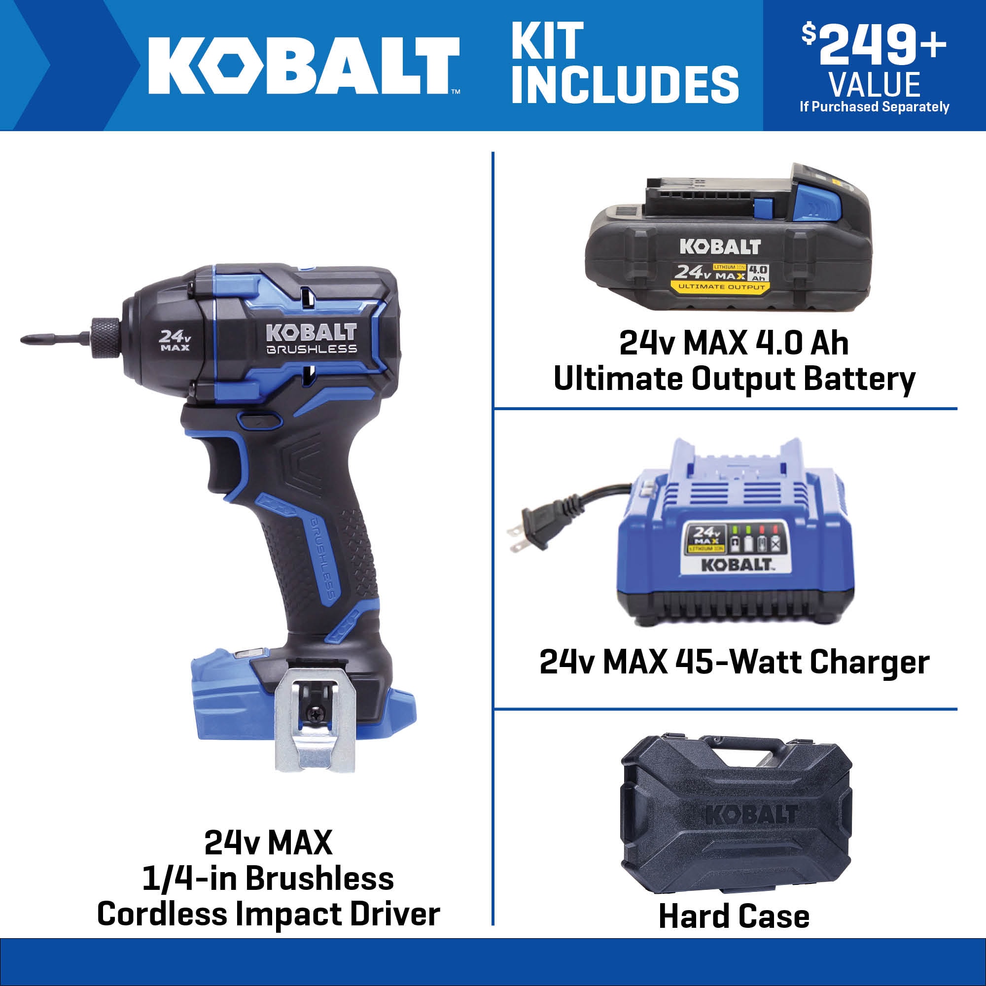 Kobalt KXID 1424A-03 Cordless-Impact-Drivers - View #2