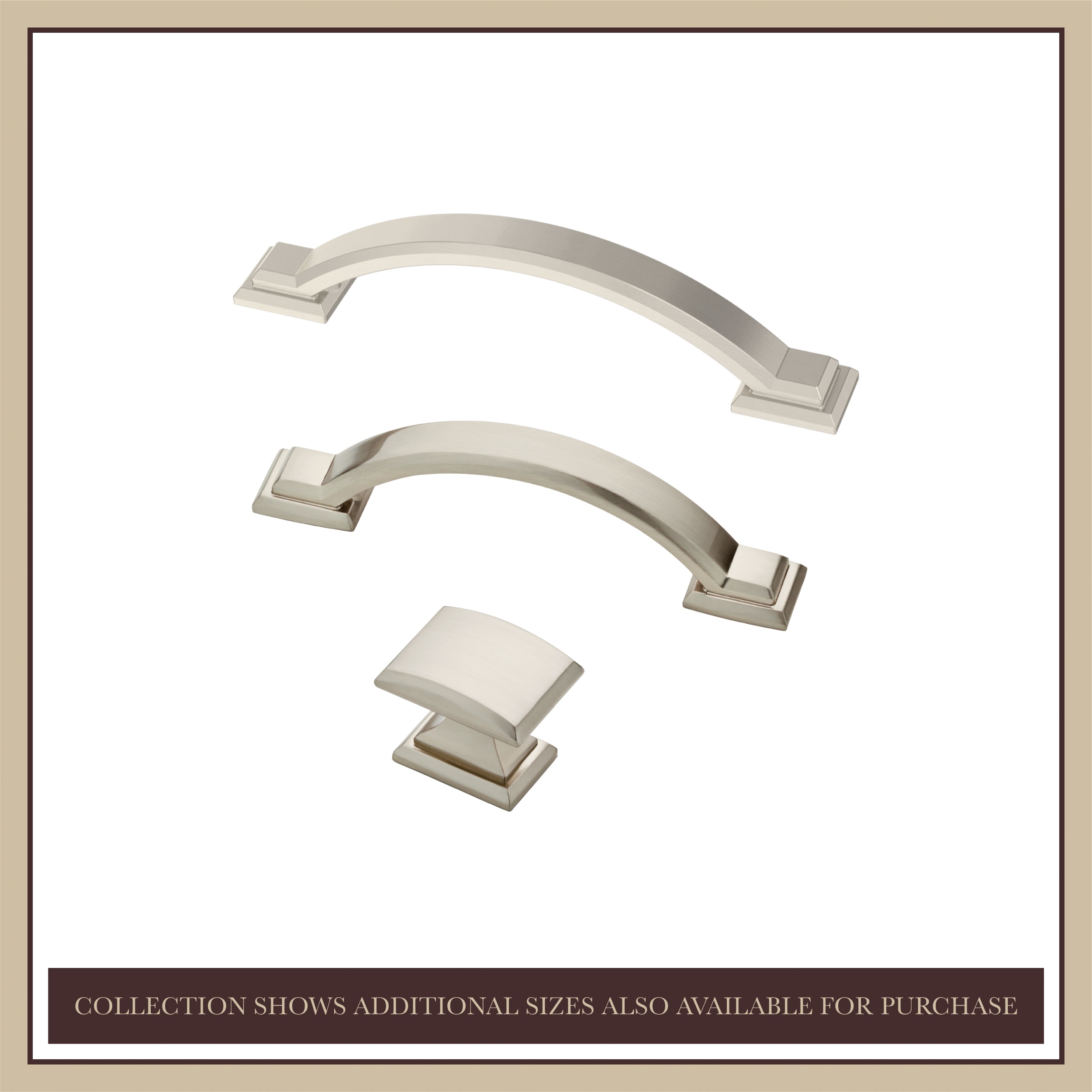allen + roth P43804W-SN-C Cabinet-Pulls - View #3