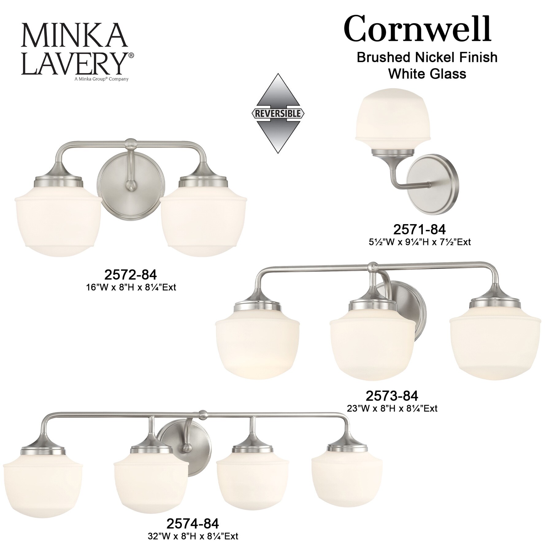 Minka Lavery Cornwell 16 in 2 Light Aged Brass Led Modern