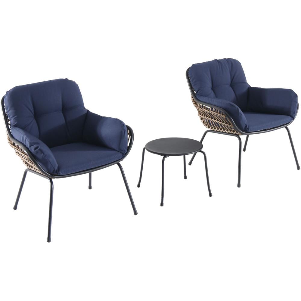 Hanover NAYA3PC-NVY Patio-Conversation-Sets - View #6