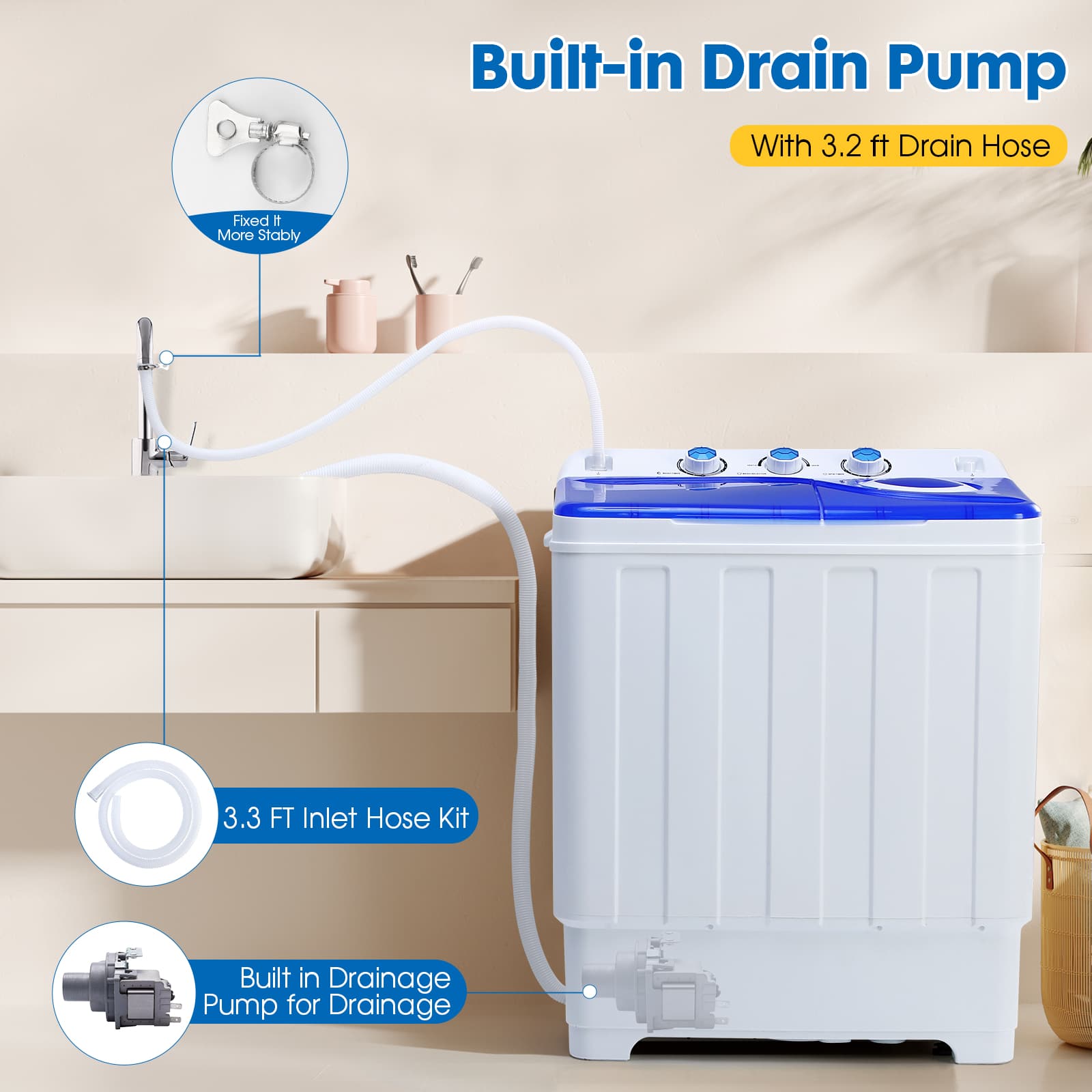 Ama Pear S-WW02 Portable-Washers-Dryers - View #6