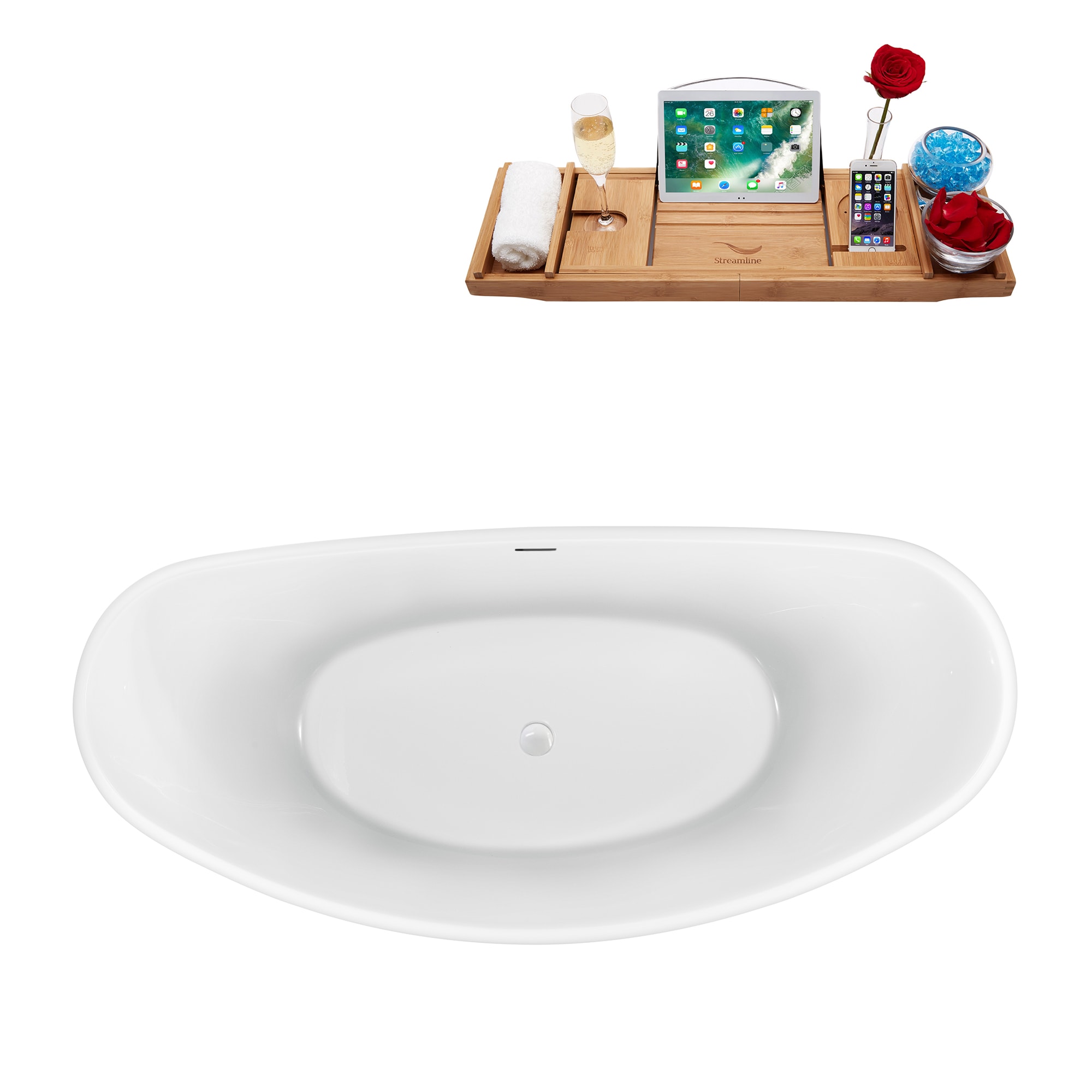 Streamline N950WH bathtubs - View #3