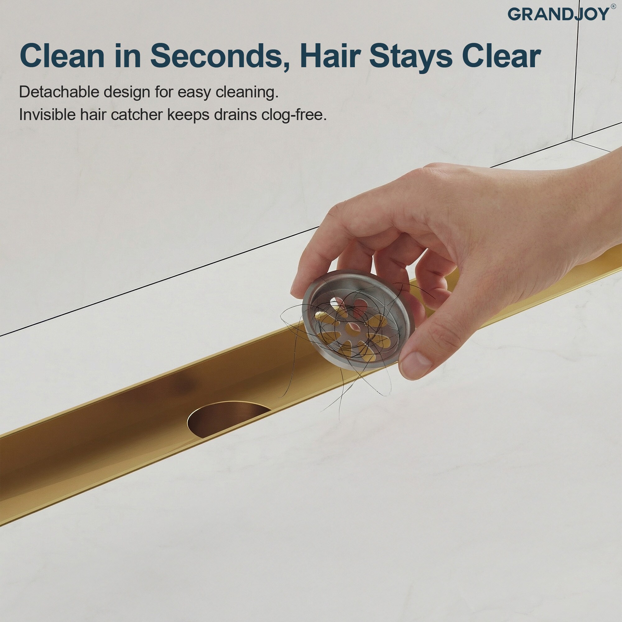 GRANDJOY SGF30GJ-70-BG Drains-Flanges - View #4