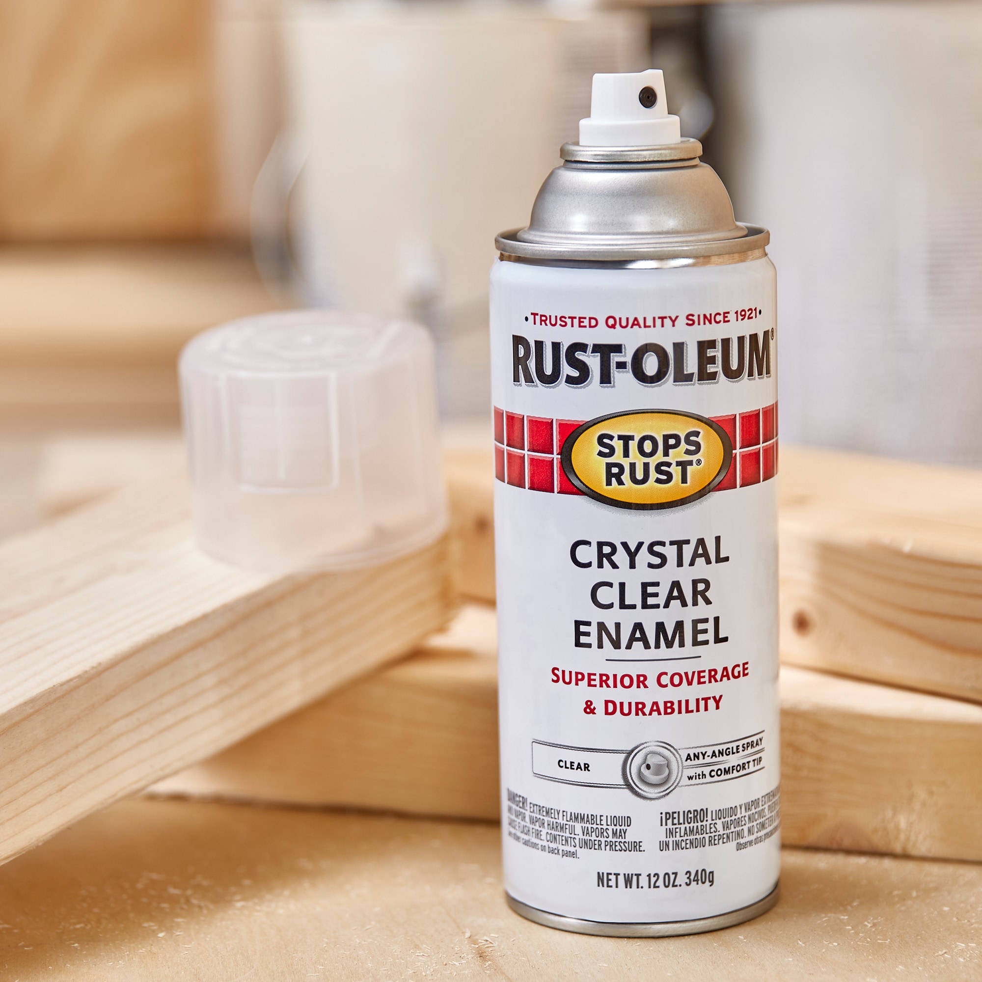 Rust-Oleum Stops Rust Enamel Spray, Crystal Clear - Midwest