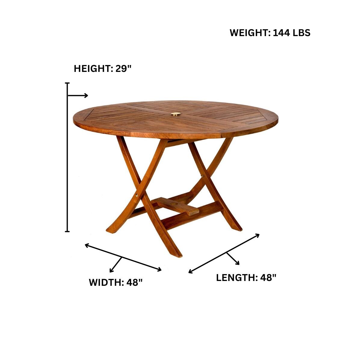 All Things Cedar TT5P-R-W Patio-Dining-Sets - View #8