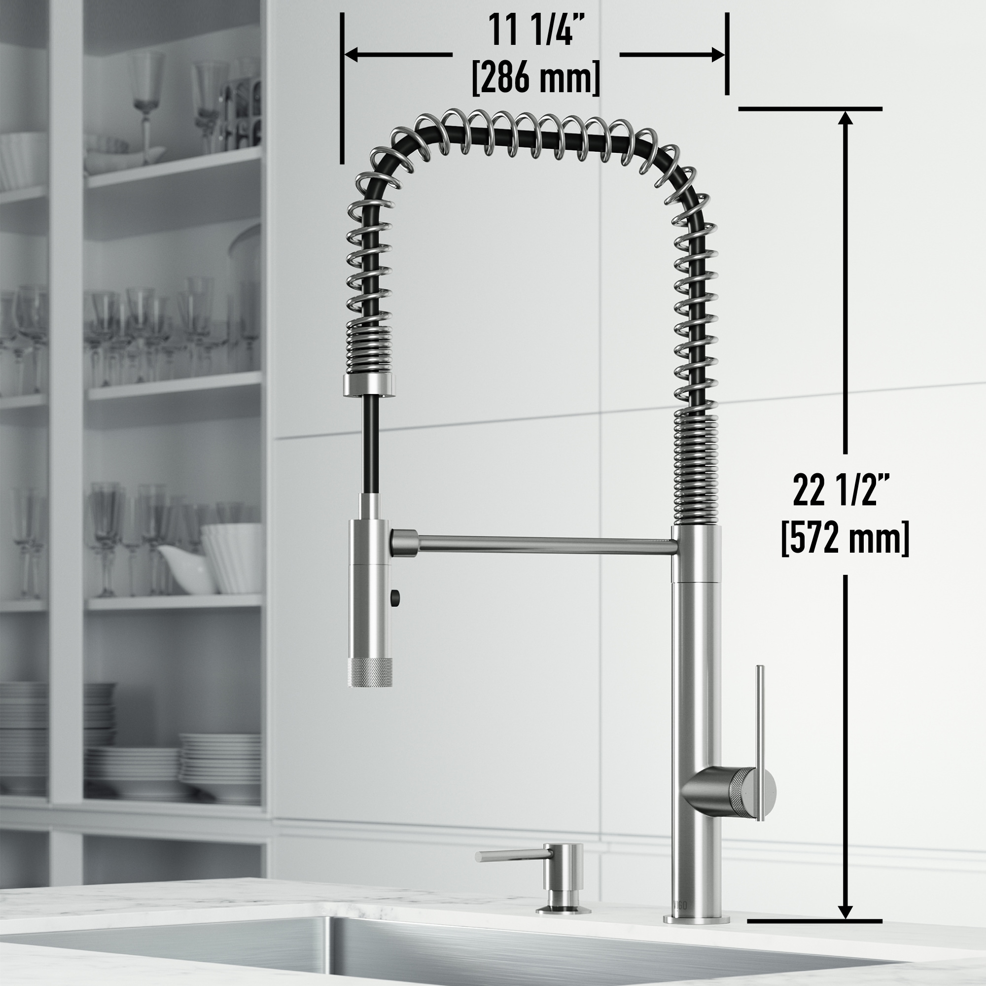 vigo kitchen faucet low pressure        
        <figure class=