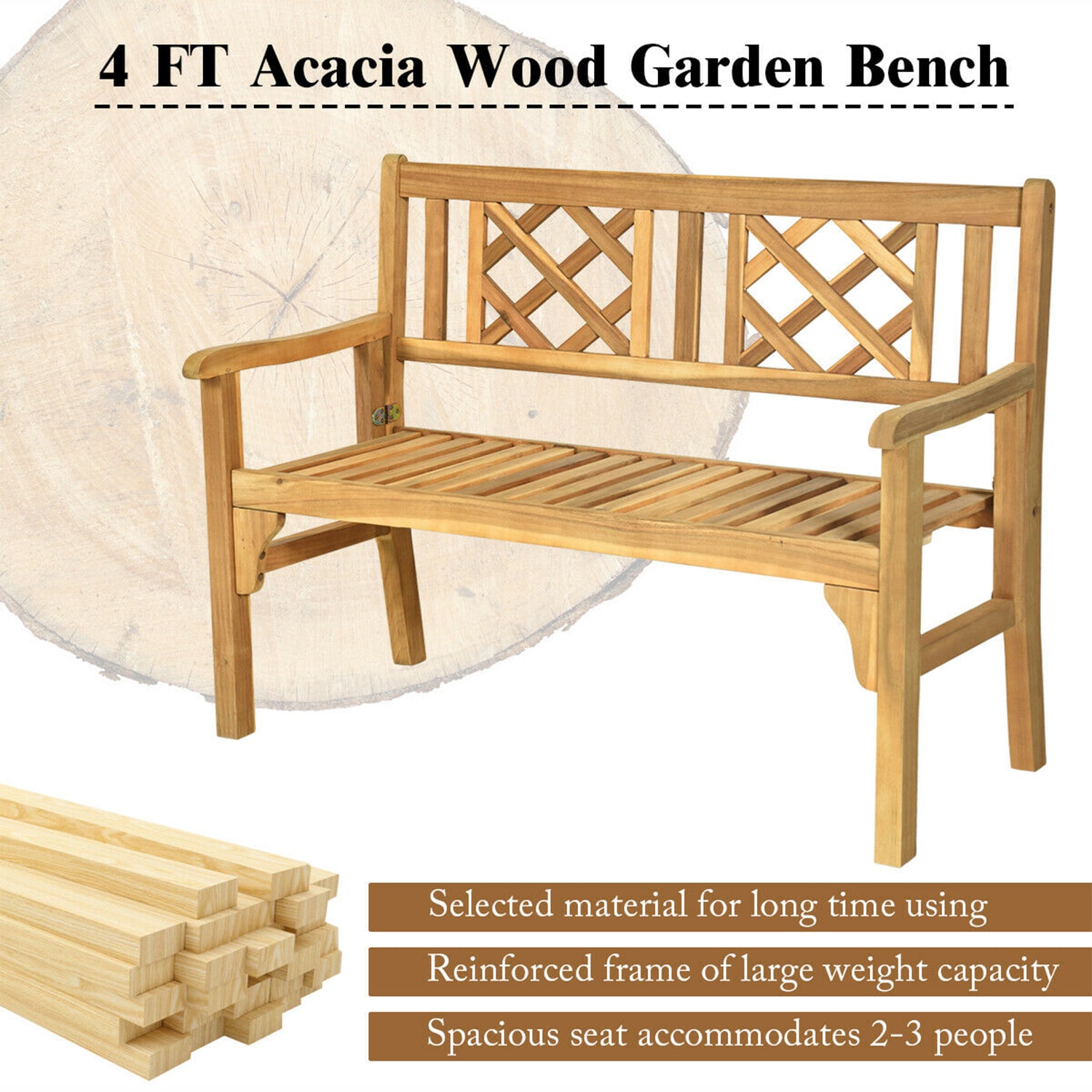Forclover HYFE-70303PK Commercial-Benches - View #2