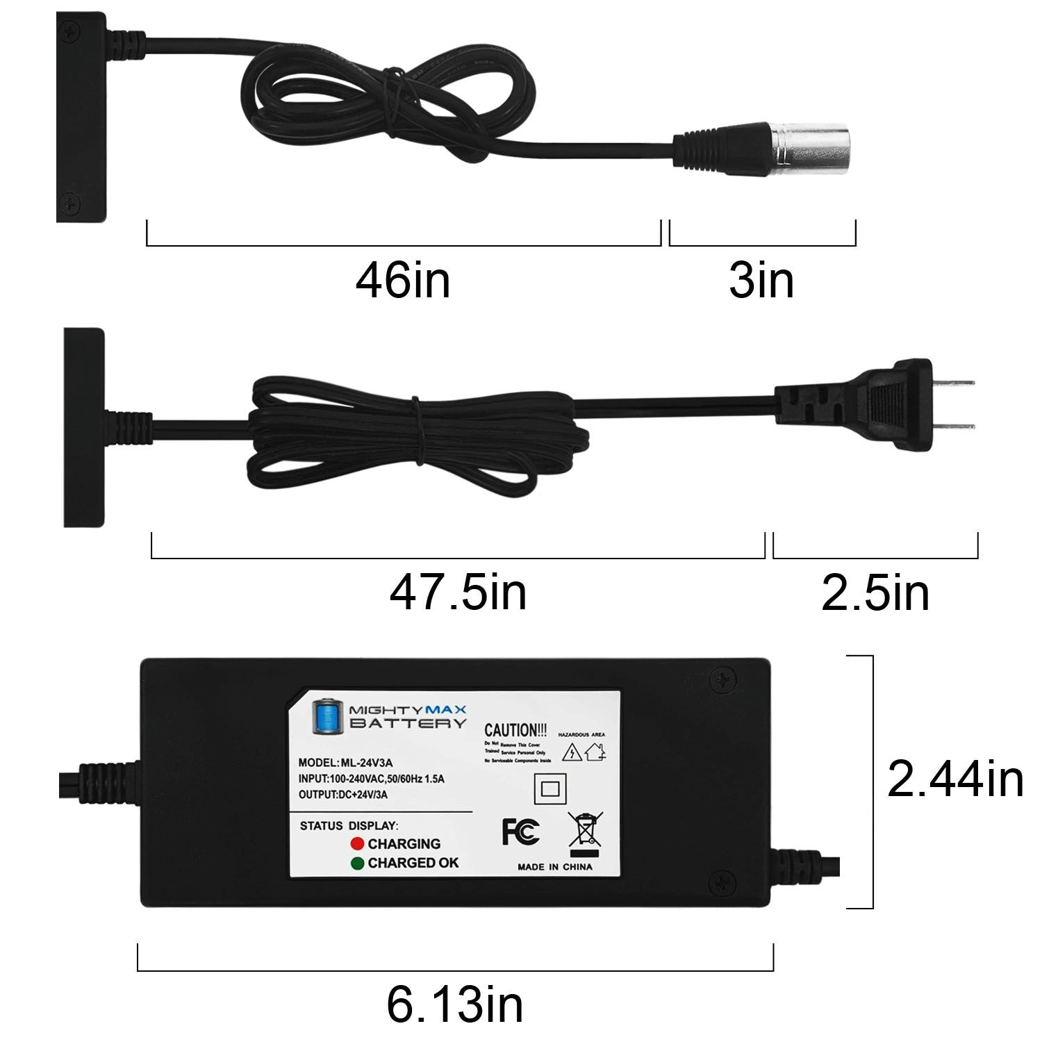 Mighty Max Battery MAX3497052 Device-Replacement-Batteries - View #2