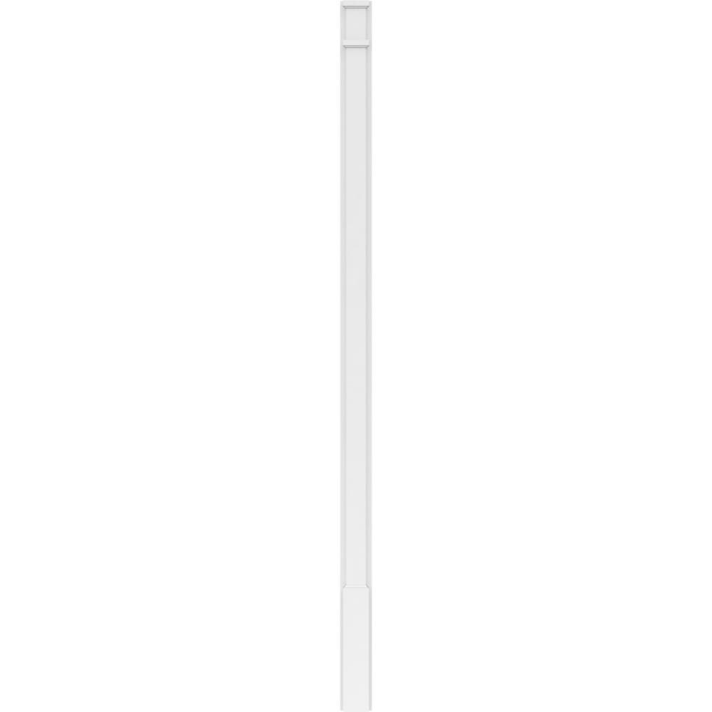Ekena Millwork PILP04X090SM02-2 Entry-Door-Casing-Accents - View #3
