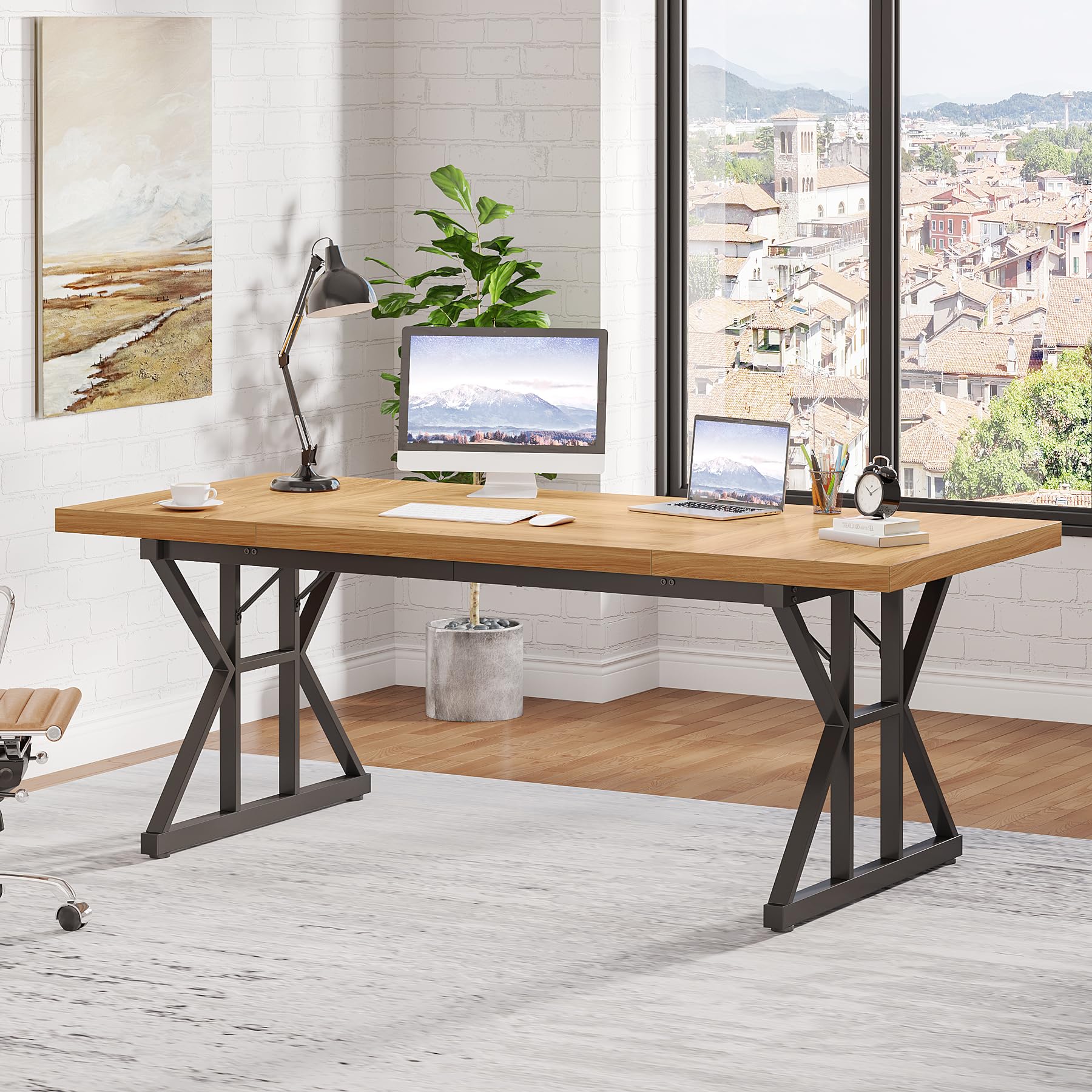 Tribesigns LWFD-JW0602 Office-Tables - View #2