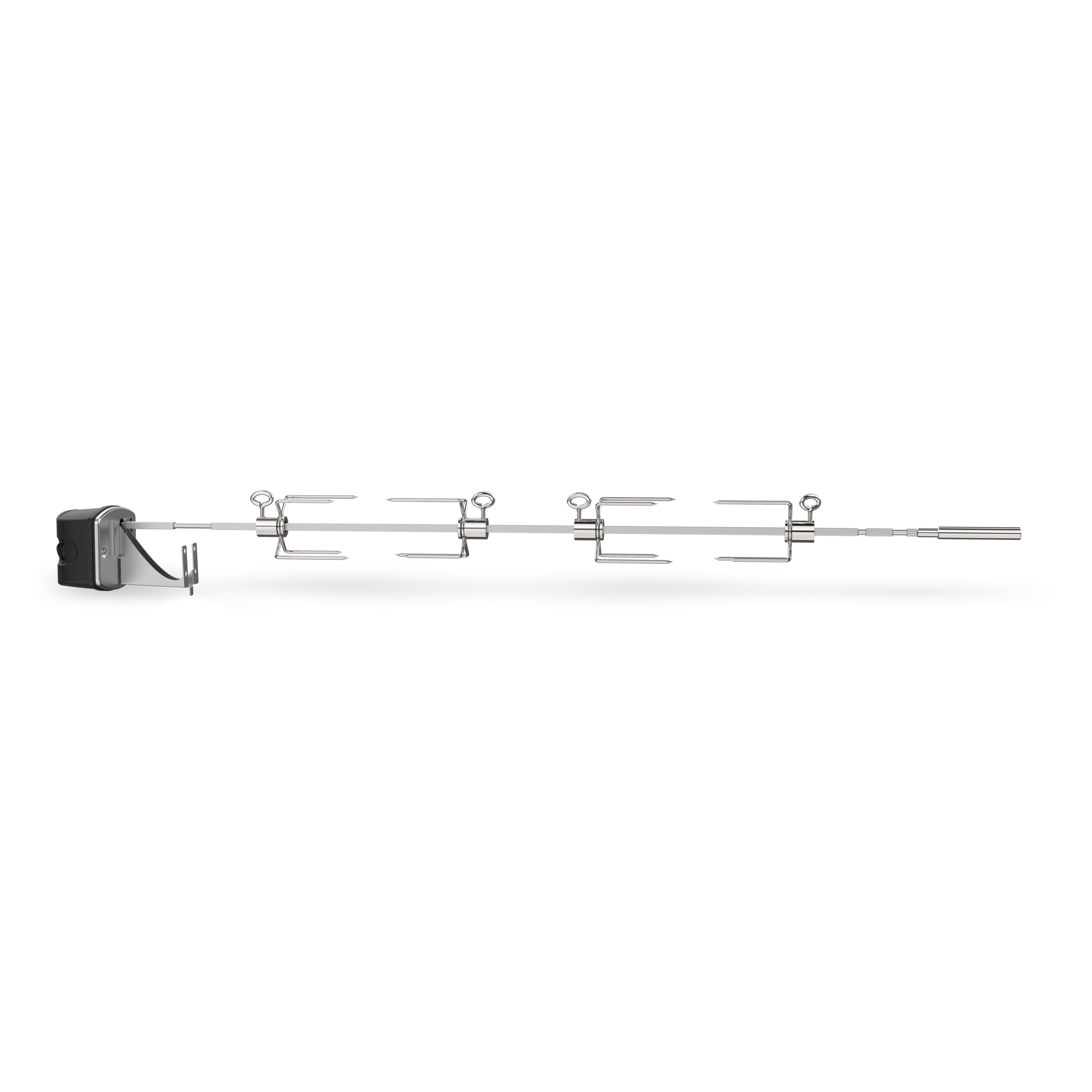 Weber 3400246 Genesis 400 Searwood XL 600 42.75-in Stainless steel Grill Rotisserie