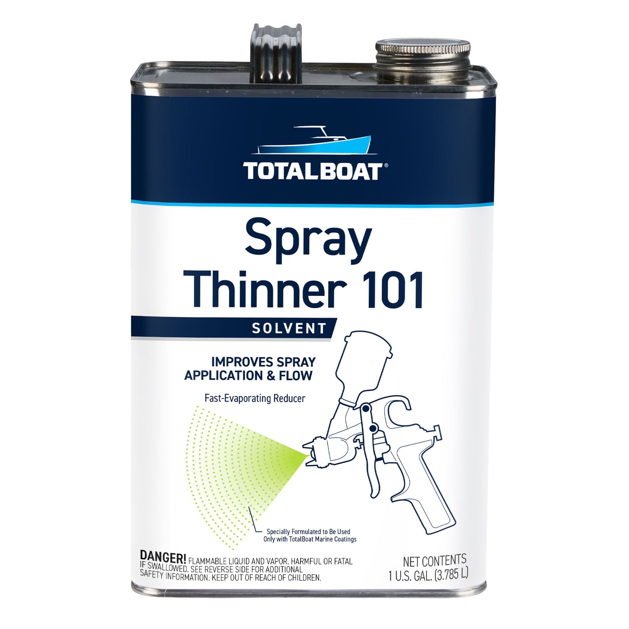 TotalBoat 521015 128 -fl oz Fast to dissolve Paint thinner