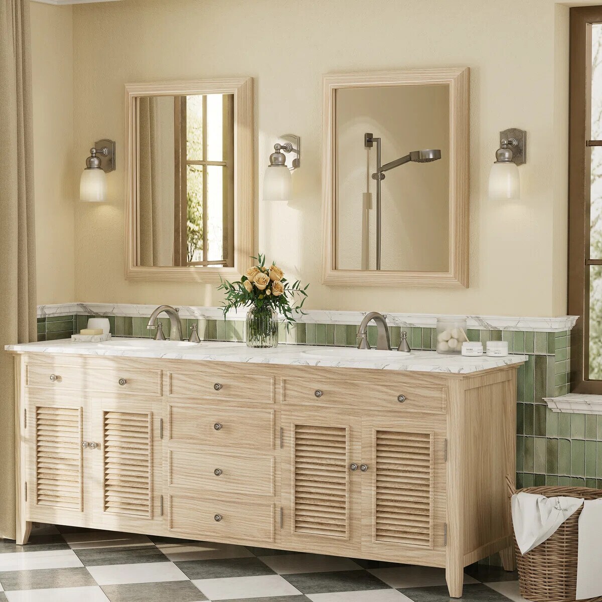 YQP YQP-D-RA6080-MQ Framed-Bath-Mirrors - View #3