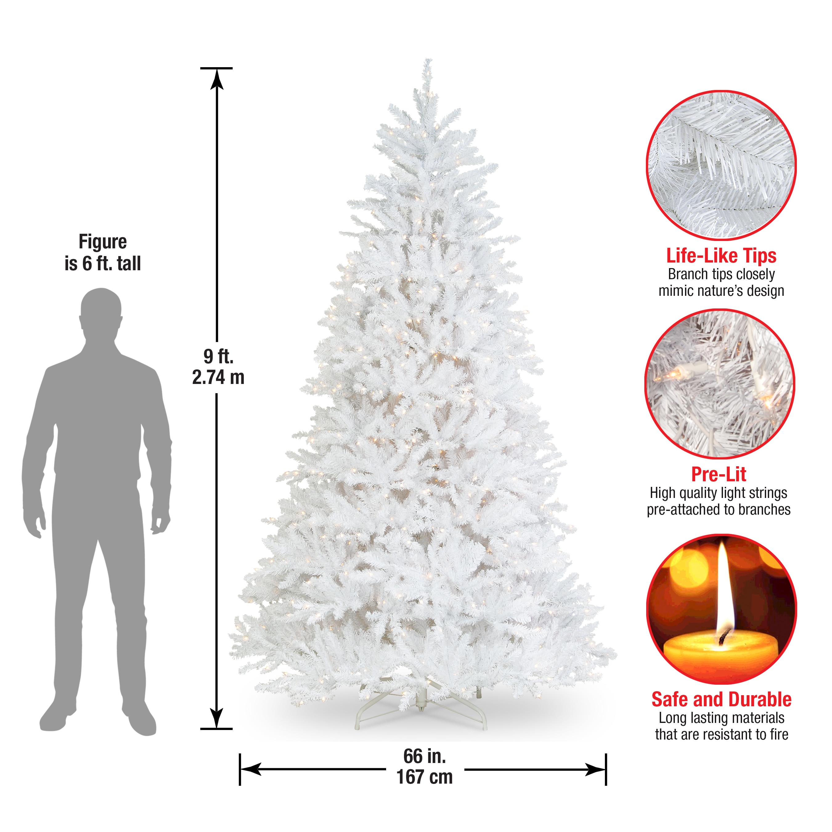 National Tree Company DUWH-90LO Artificial-Christmas-Trees - View #9