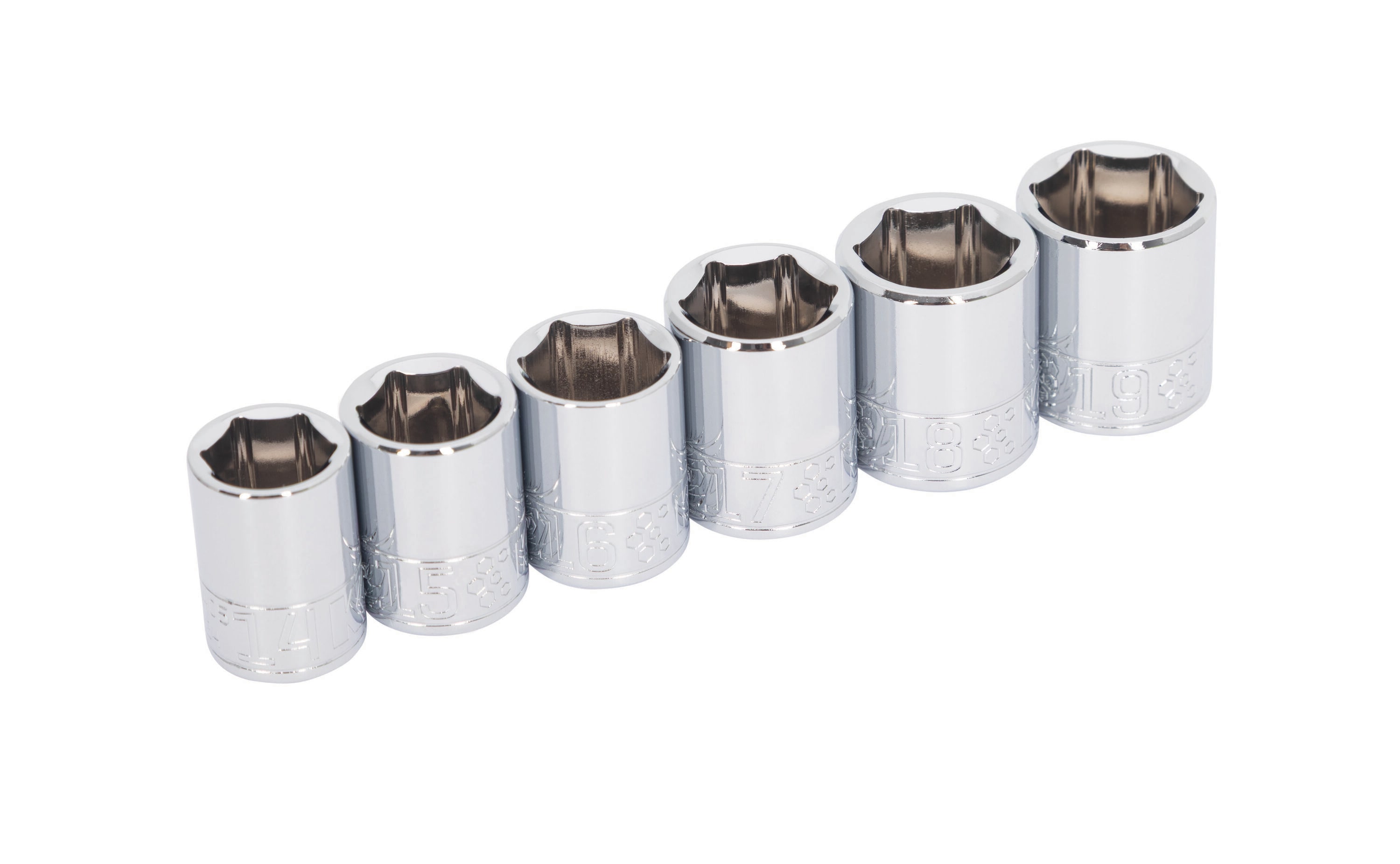 Kobalt 53571 3/8-in Drive Metric Shallow Socket Set 6 -Pieces