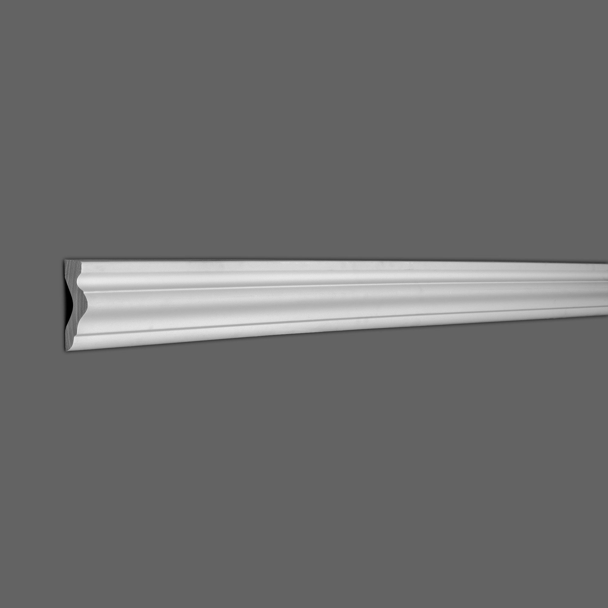 Architectural Products by Outwater 3P5.37.00959 2.5625-in x 7.875-ft White Primed Polyurethane Wall Panel Moulding