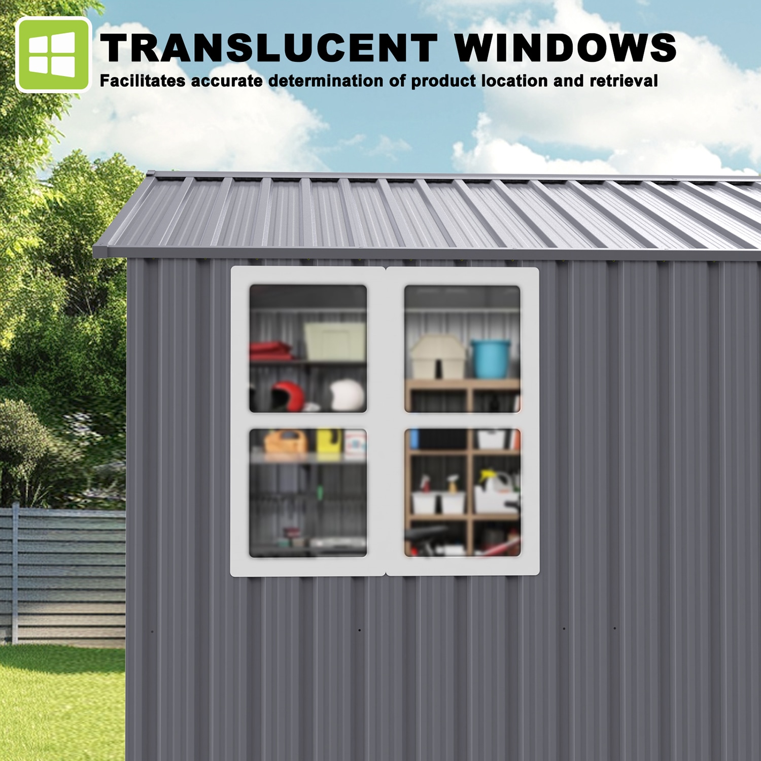GZMR GZ-21S0004 Metal-Storage-Buildings-Sheds - View #7