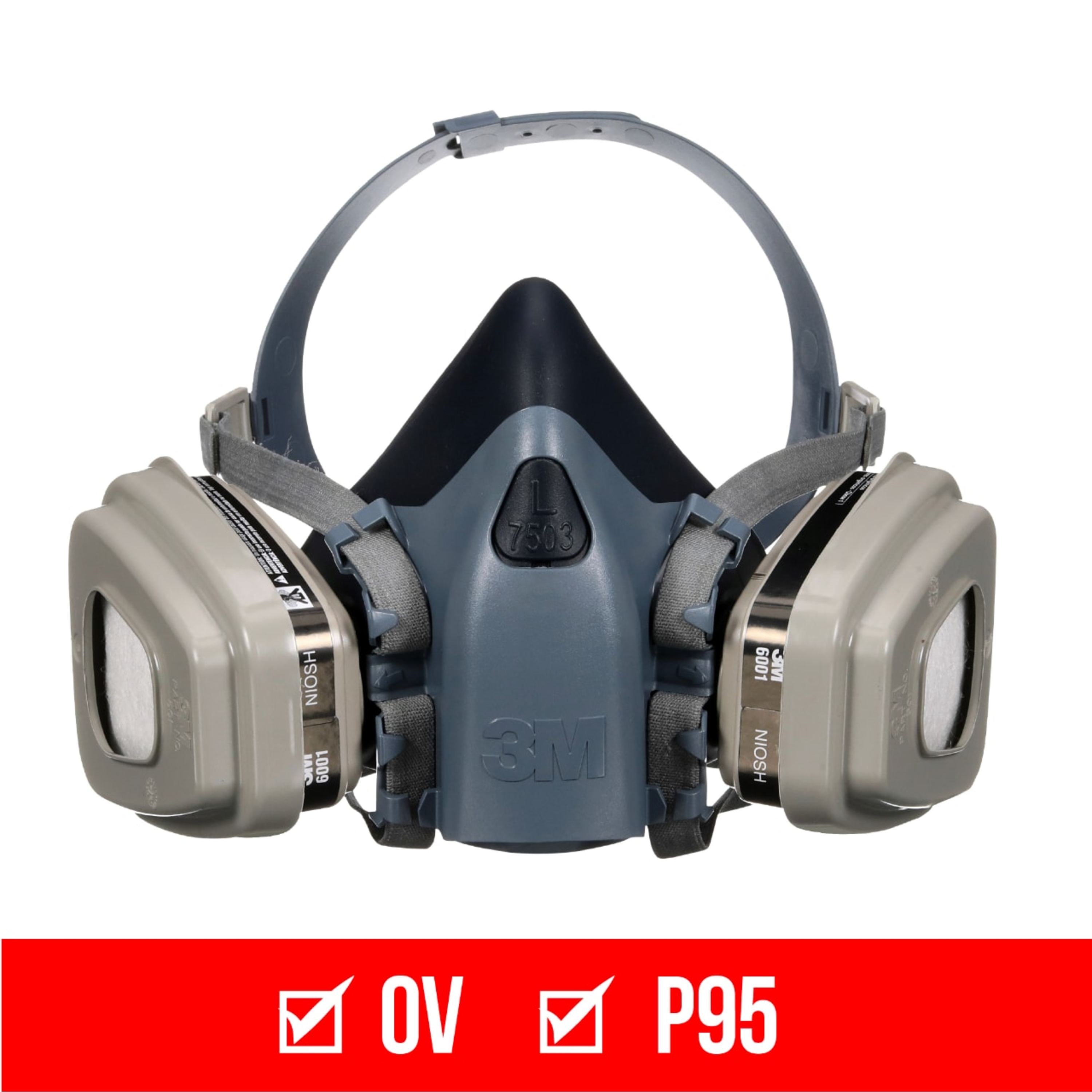 3M 7513P1-DC respirators - View #2