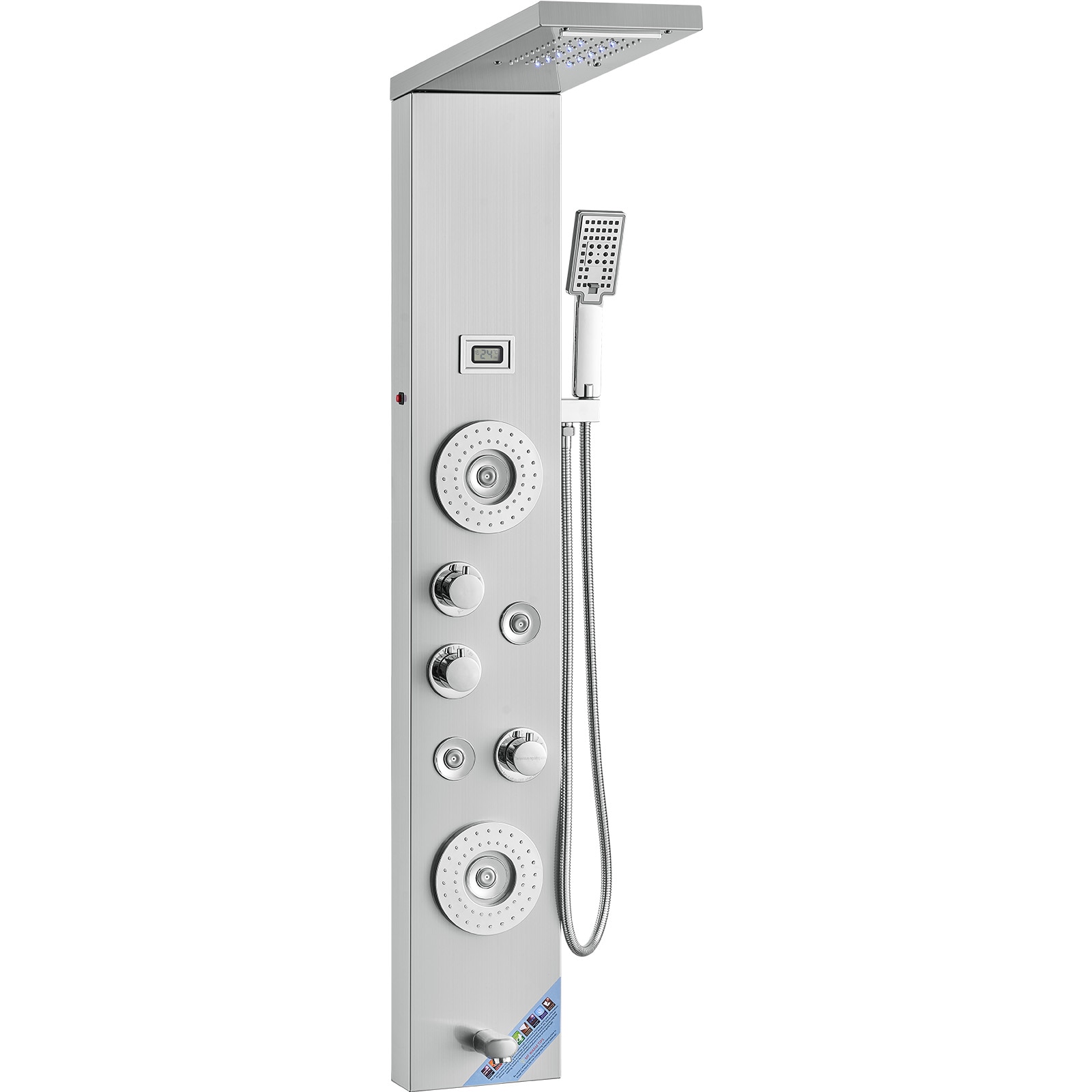 Mecale VOL-DQB3R5 Showerhead-Bar-Panels - View #9