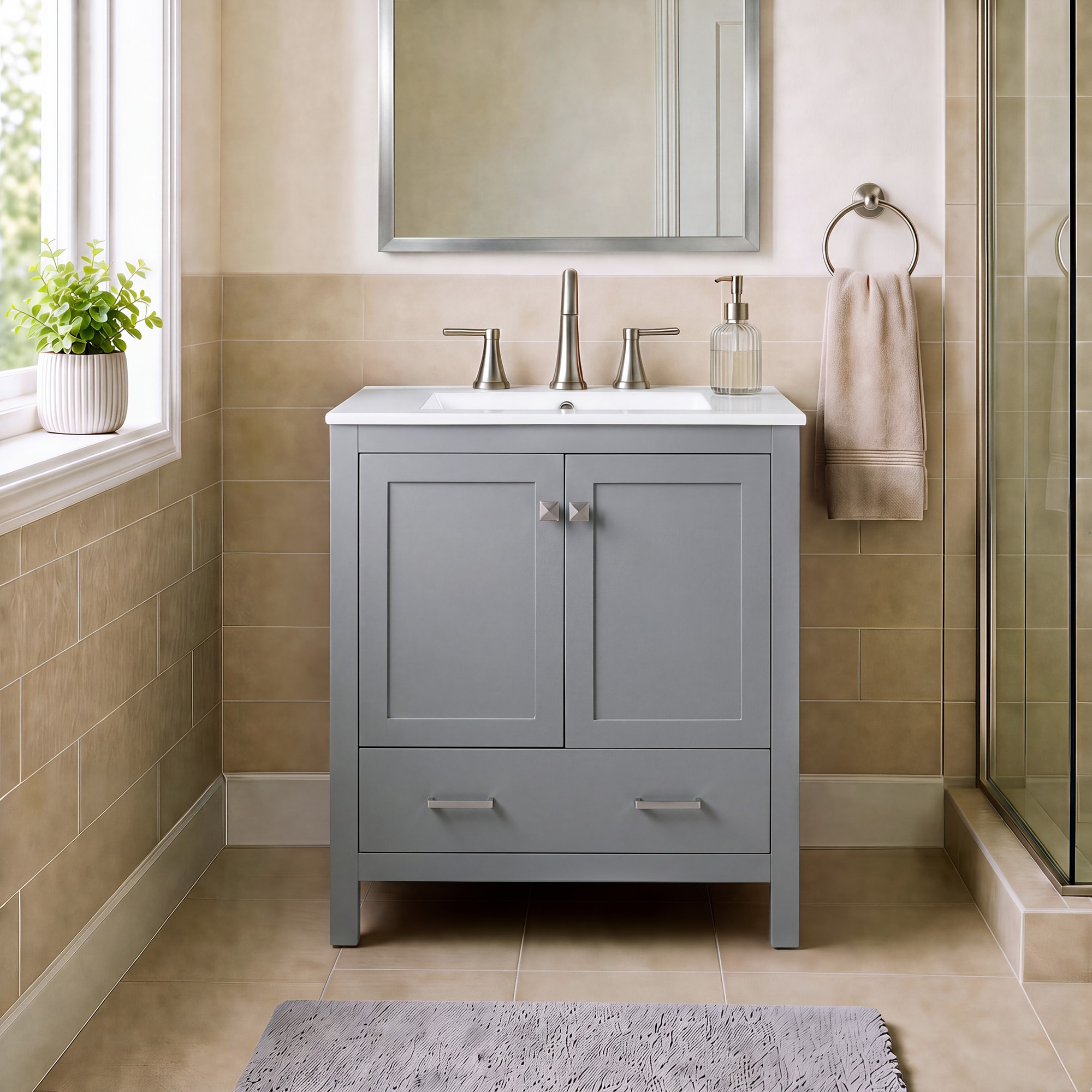 ES-DIY ESVWT30GYP3 Bath-Vanity-Combo - View #2