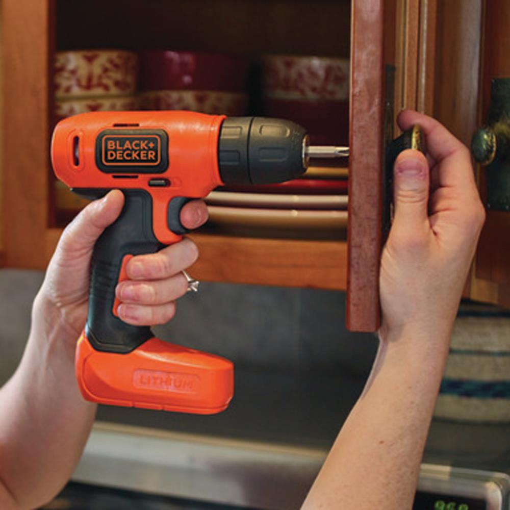 Black and decker online cordless drill bdcd8