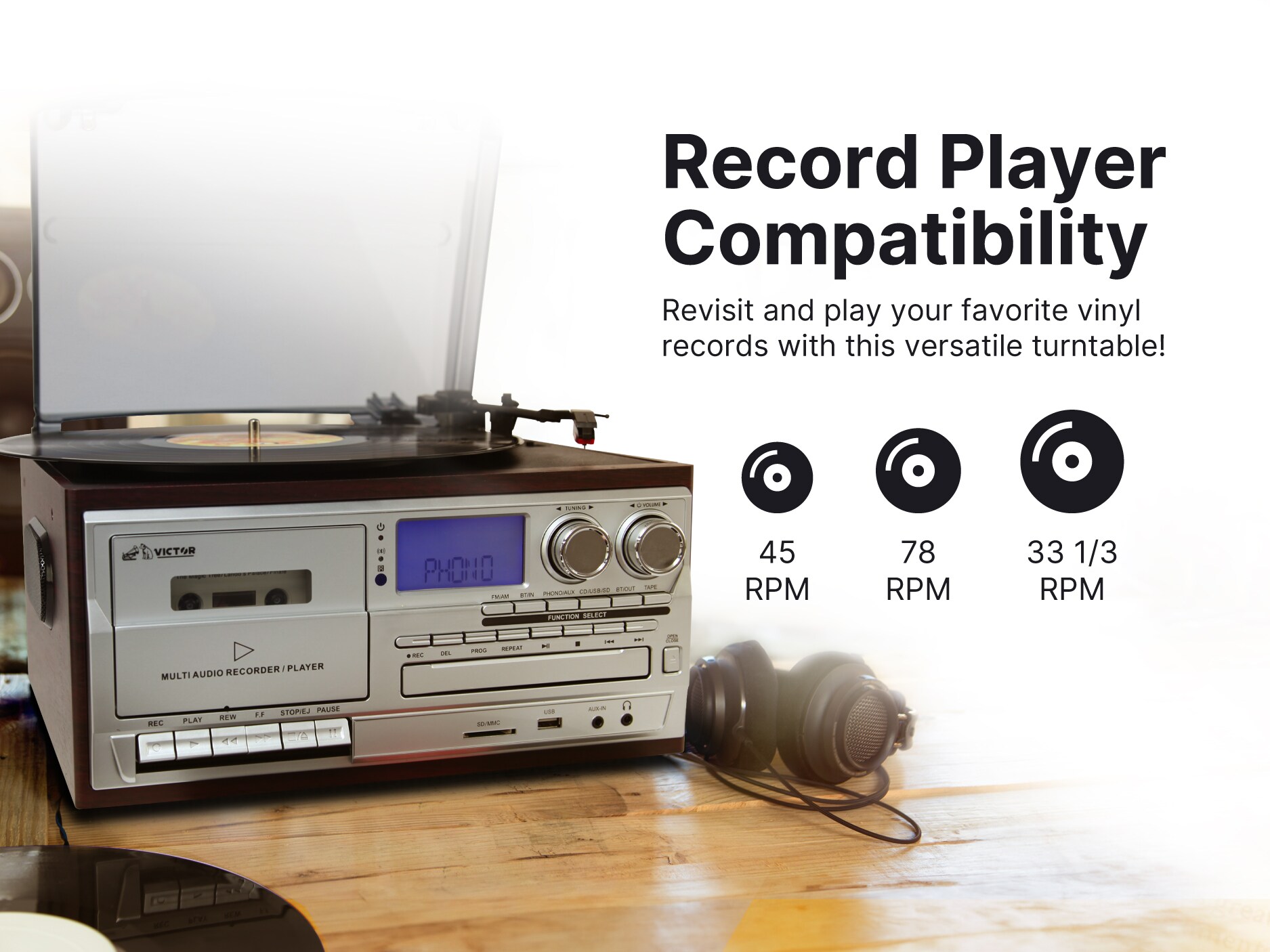 Victor VWRP-4200-ES Turntables-Accessories - View #5