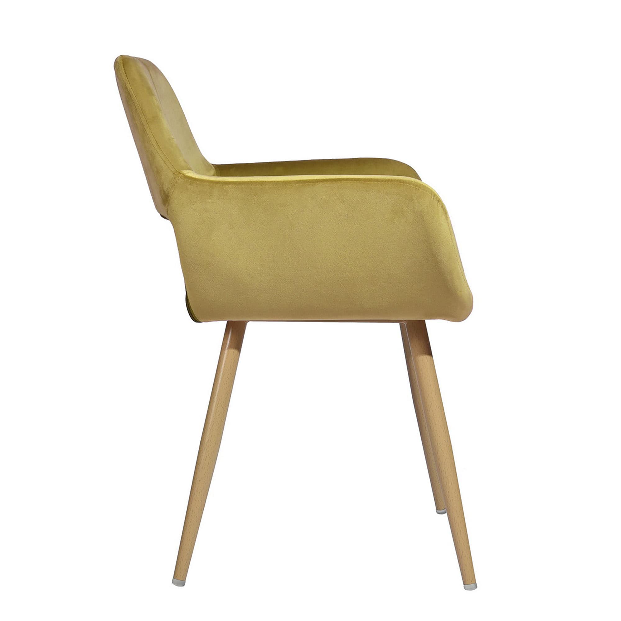 CASAINC SMEG PINK BLACK LEG Dining-Chairs - View #5
