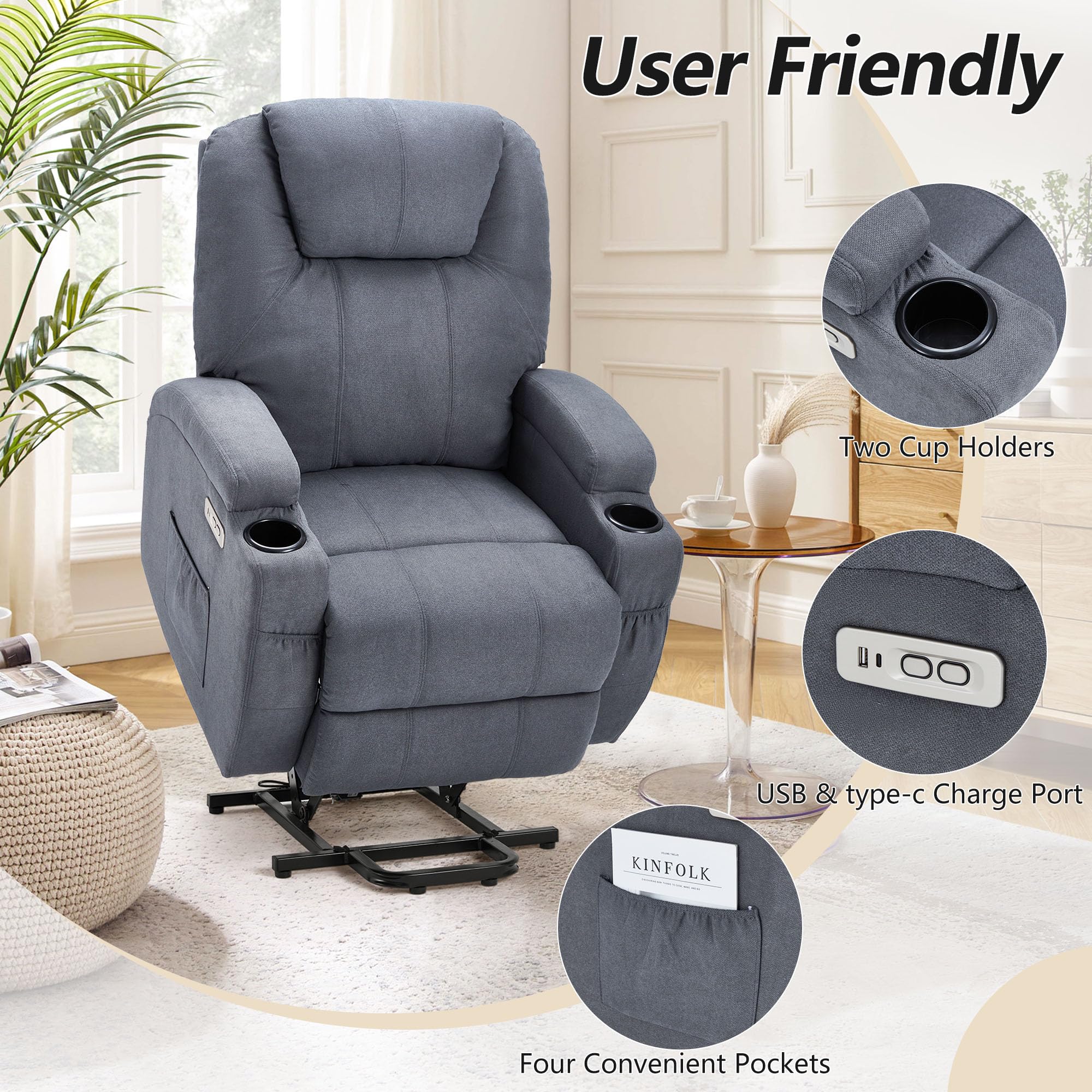 AECOJOY 13037BU-LS01 recliners - View #6