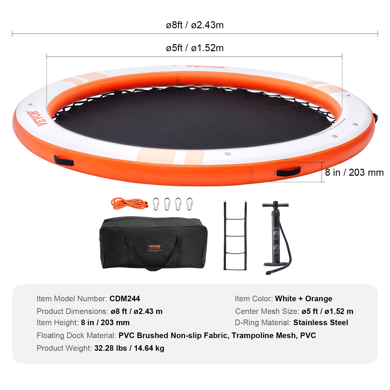 VEVOR CQFT8FTBJHSW7KFTNV0 Pool-Toys-Floats - View #10