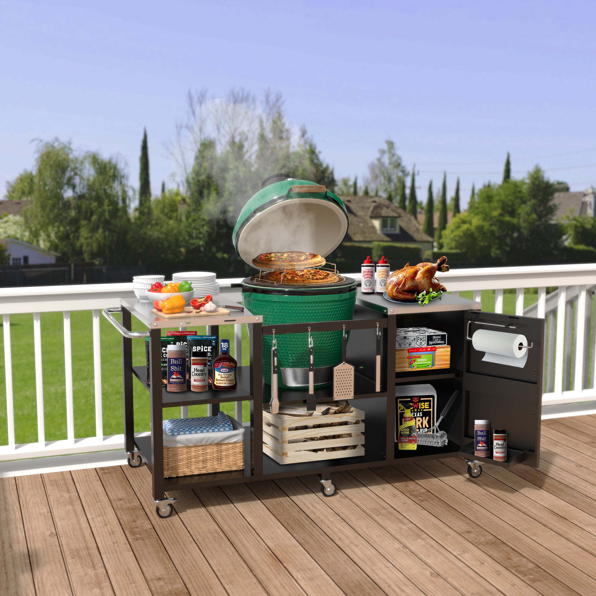 GDLF LNG802 Grill-Carts-Grill-Stands - View #4