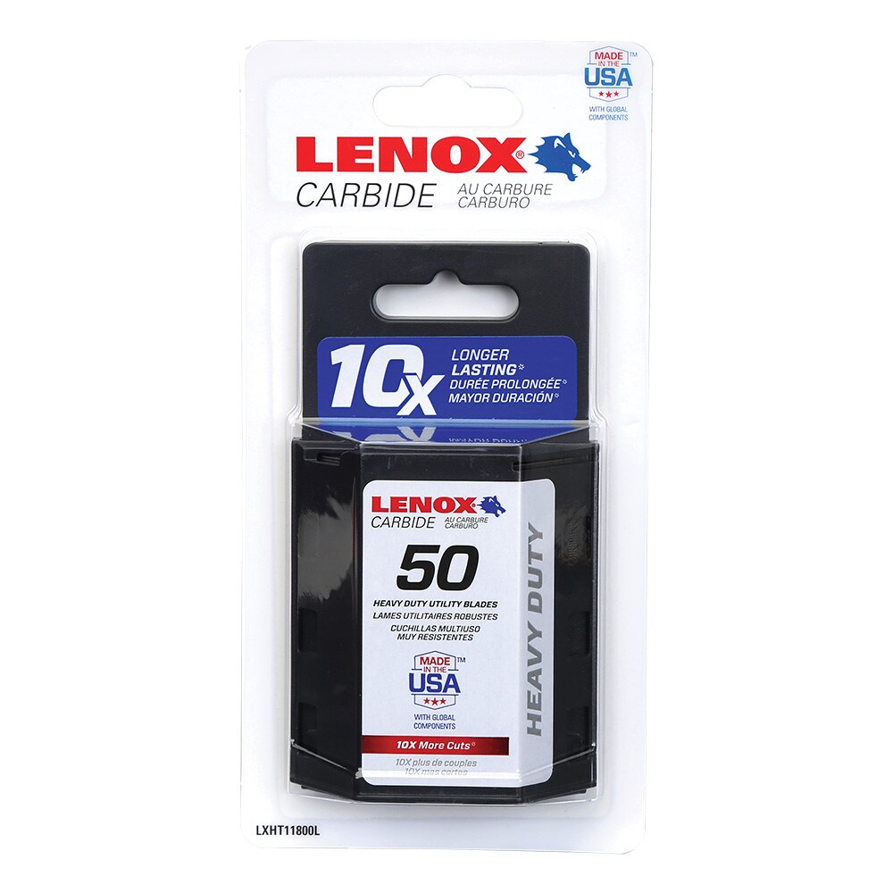 Lenox Carbide Grit 3 4-in Utility Razor Blade(50-pack) In The 