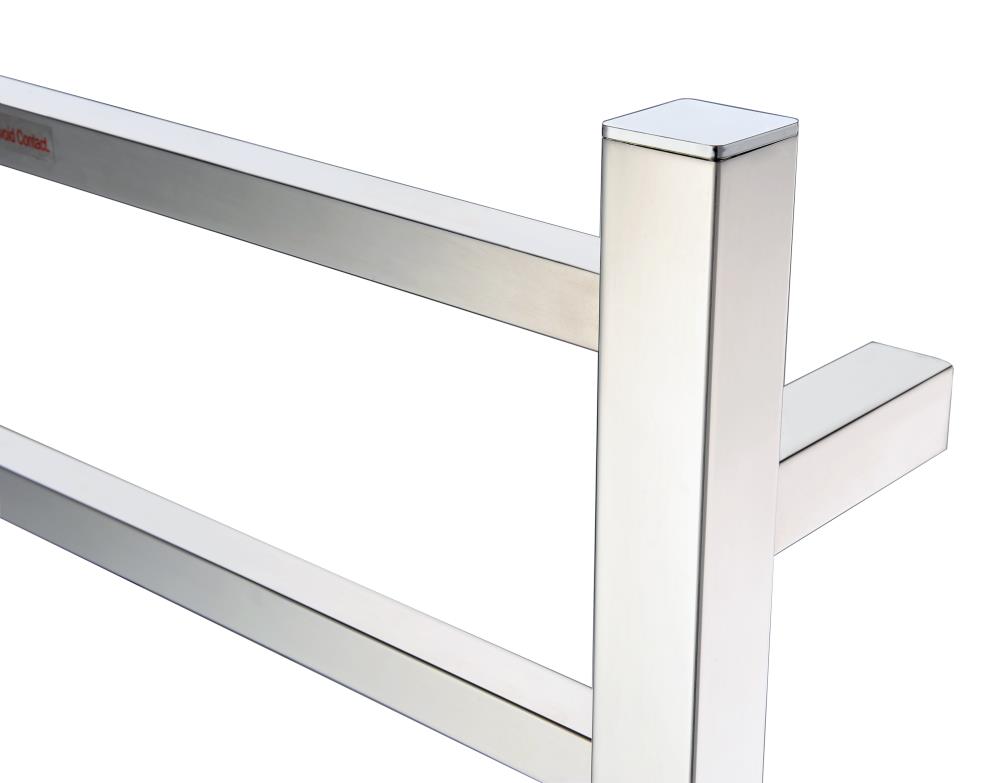 Charles Series Polished Chrome Stainless Steel Wall Mounted Towel Warmer